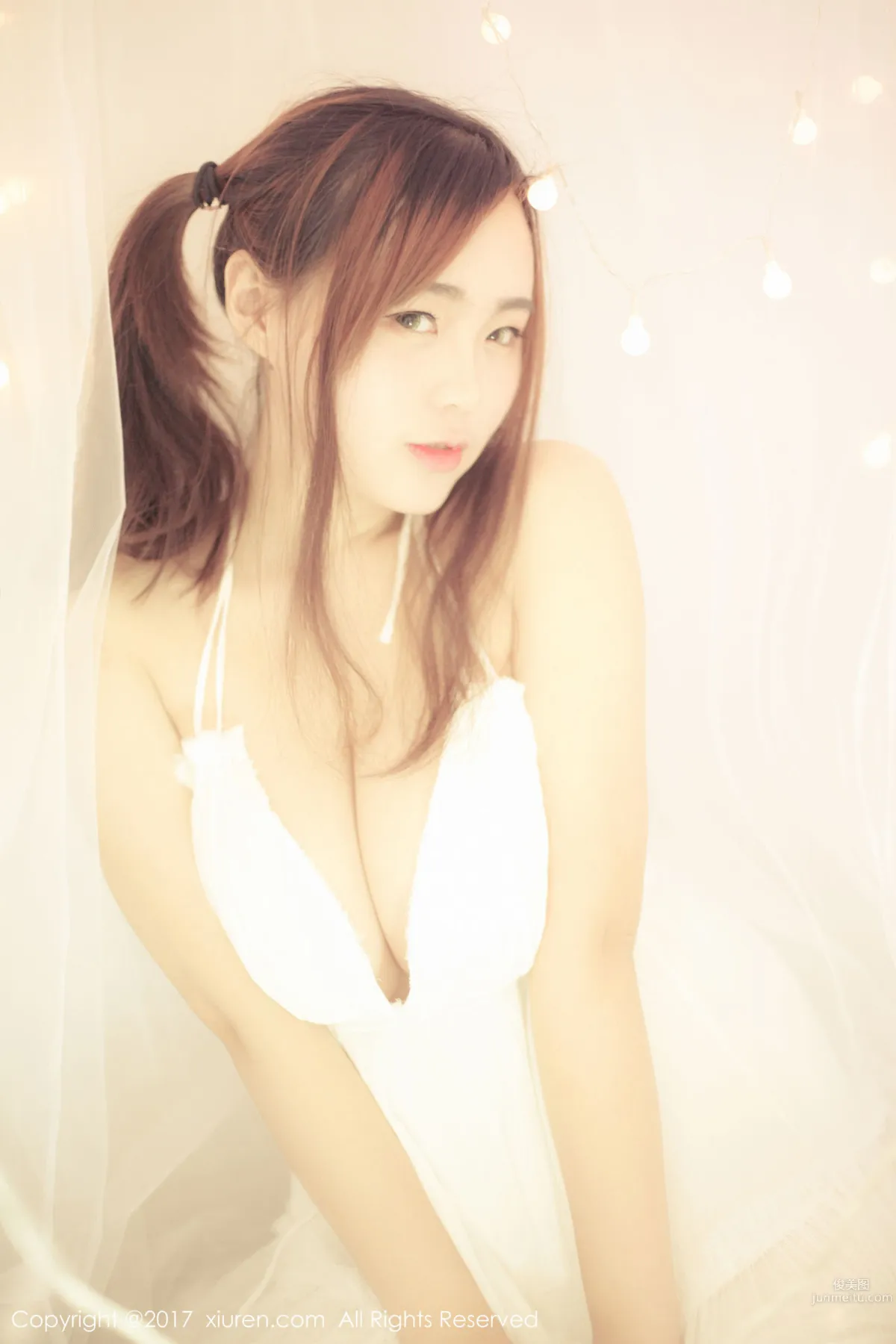 Miai Demon, Baby Face and Big Bust Dreamy Girl Seductive Private Shoot [XiuRen] No.744 Photo Set photo 4