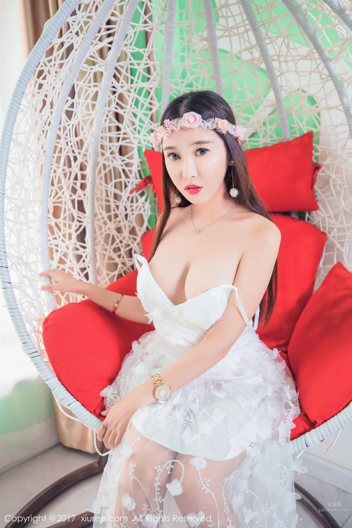 Li Zixi, Flower Fairy + Charming Little Elf, [XiuRen] No.798, Photo Set photo 34