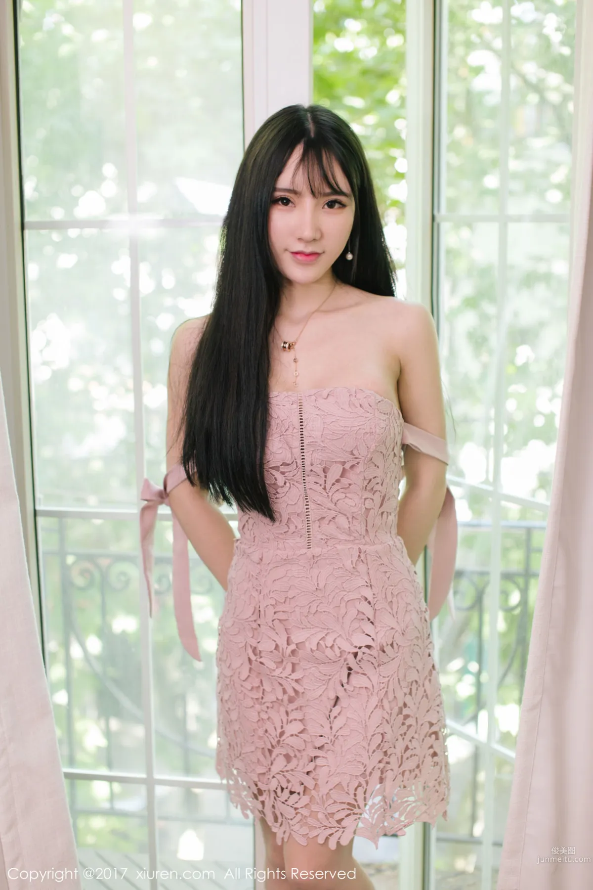 Zhou Yuxi dummy, Pink Girl's Temptation [XiuRen] No.760 Photo Set photo 12