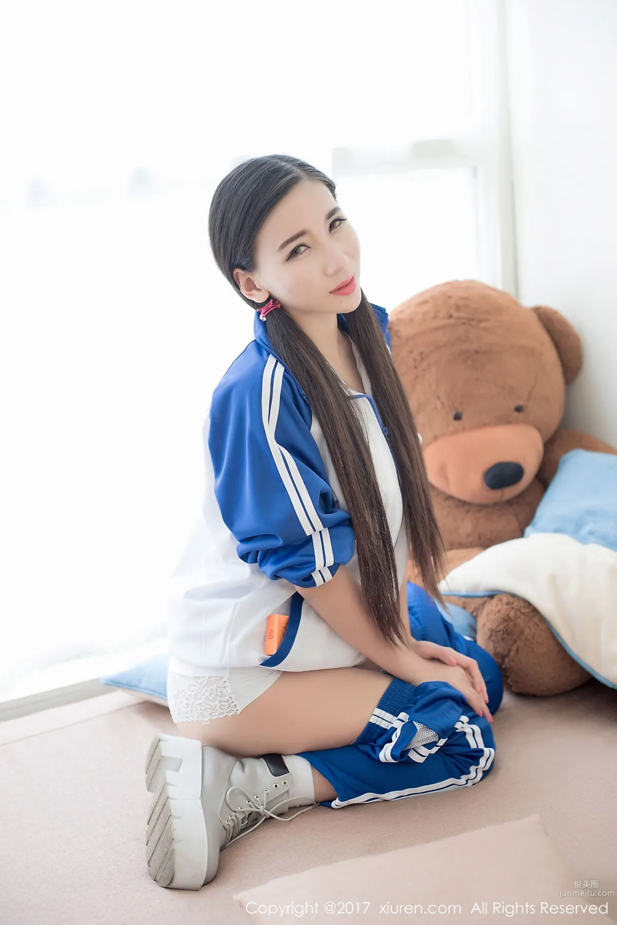 Zhao Ying, Japanese School Uniform + Sportswear [XiuRen] No.765 Photo Set photo 22