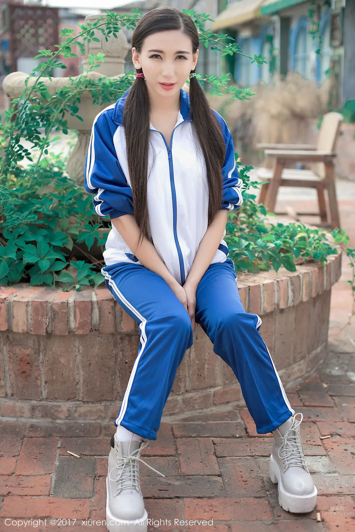 Zhao Ying, Japanese School Uniform + Sportswear [XiuRen] No.765 Photo Set photo 50
