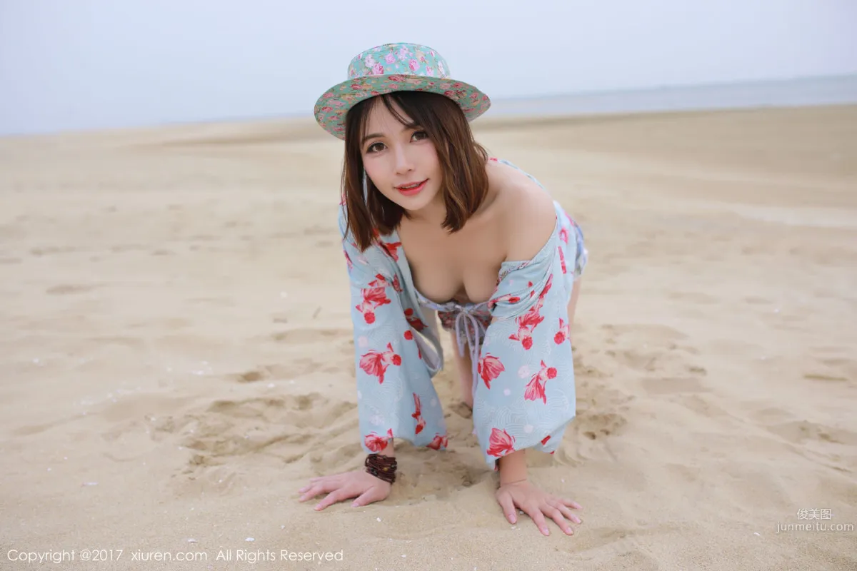 Nainai Fox, Beach Seaside Series [XiuRen] No.766 Photo Set photo 34