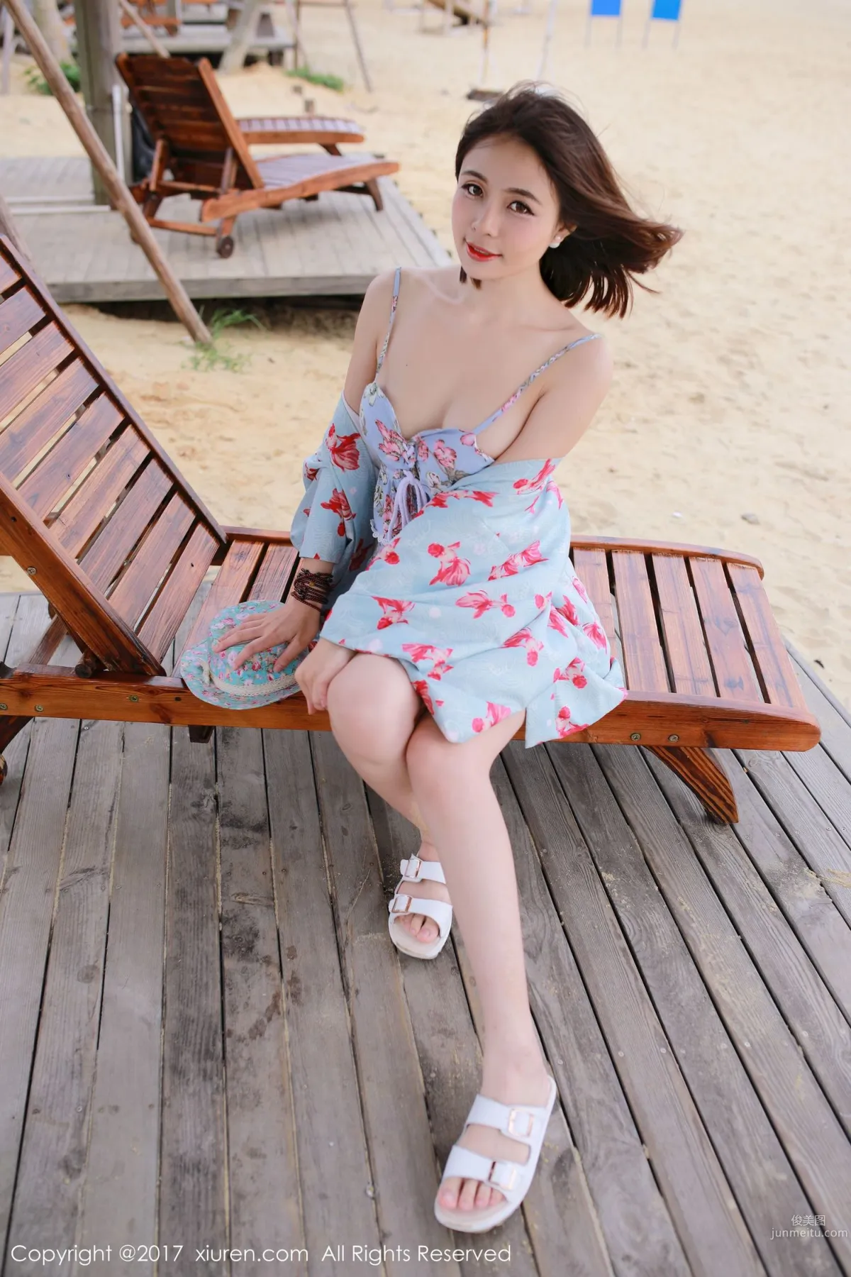 Nainai Fox, Beach Seaside Series [XiuRen] No.766 Photo Set photo 55
