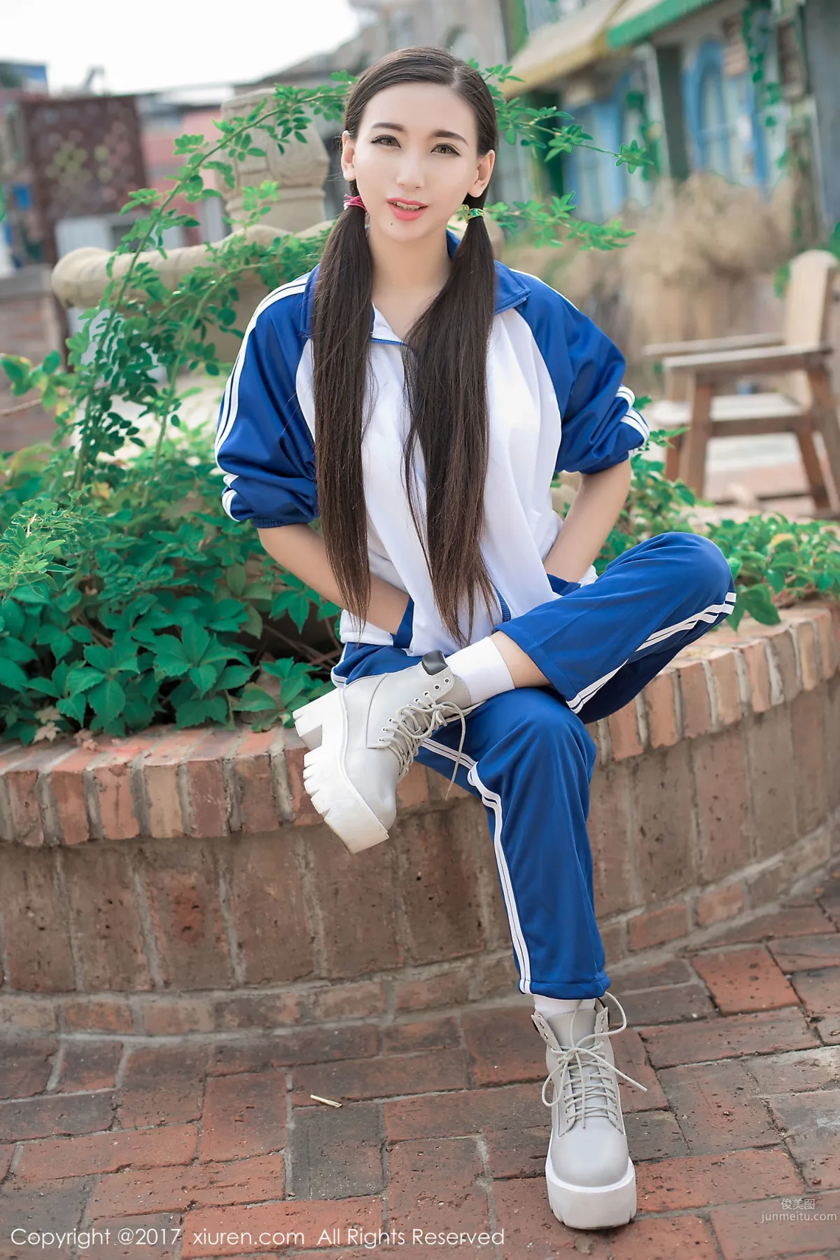 Zhao Ying, Japanese School Uniform + Sportswear [XiuRen] No.765 Photo Set photo 54