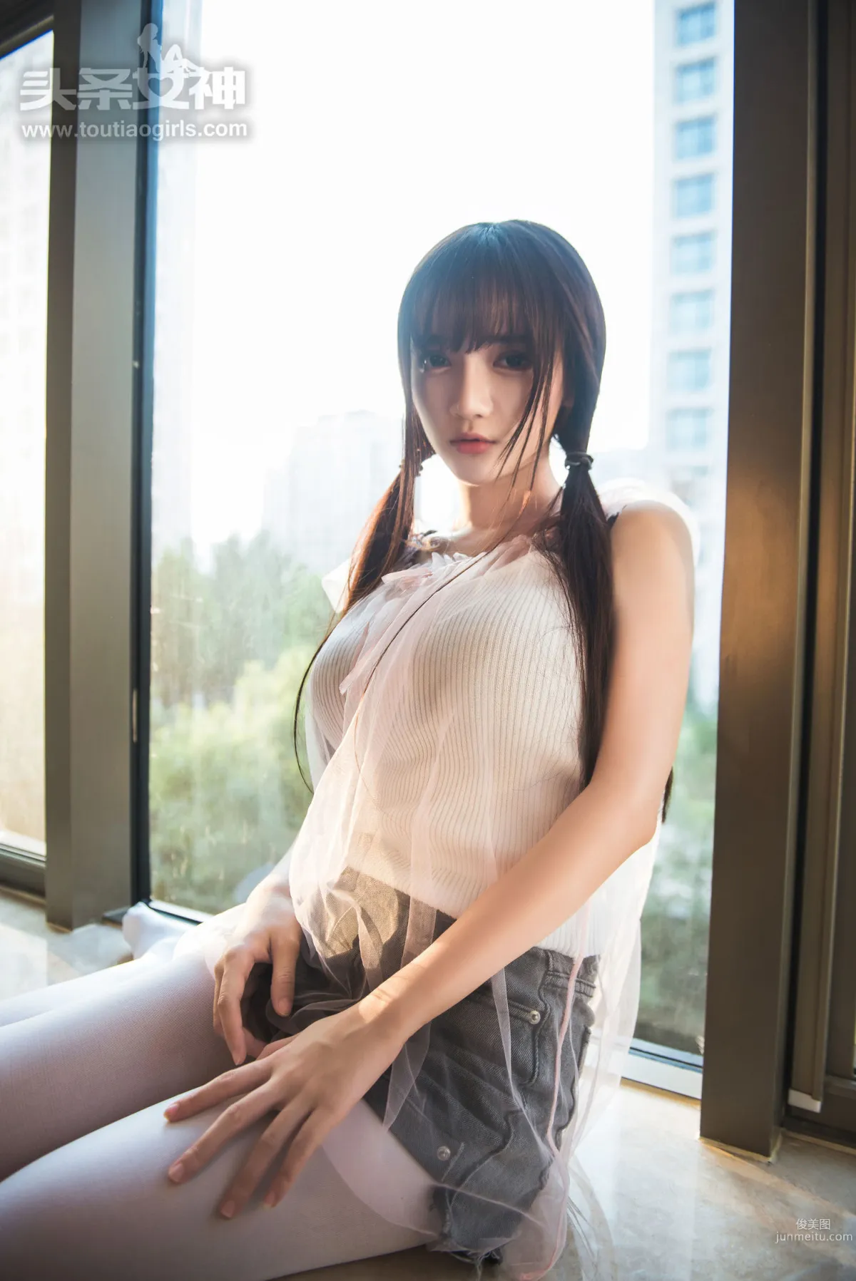 Xiao Rujing White Socks Human Story [TouTiao Goddess] Photo Set photo 15