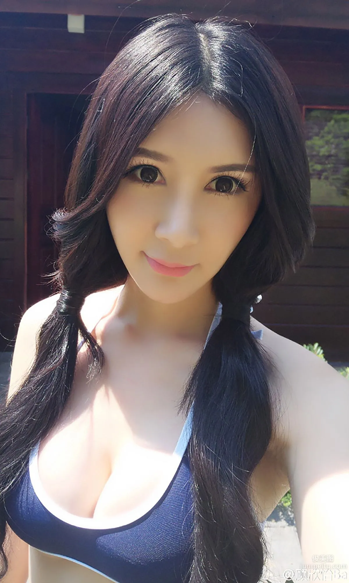 Gu Xinyi, Wind Blows the Fairy Fluttering and Rising [Ugirls App] No.139 Photo Set photo 3