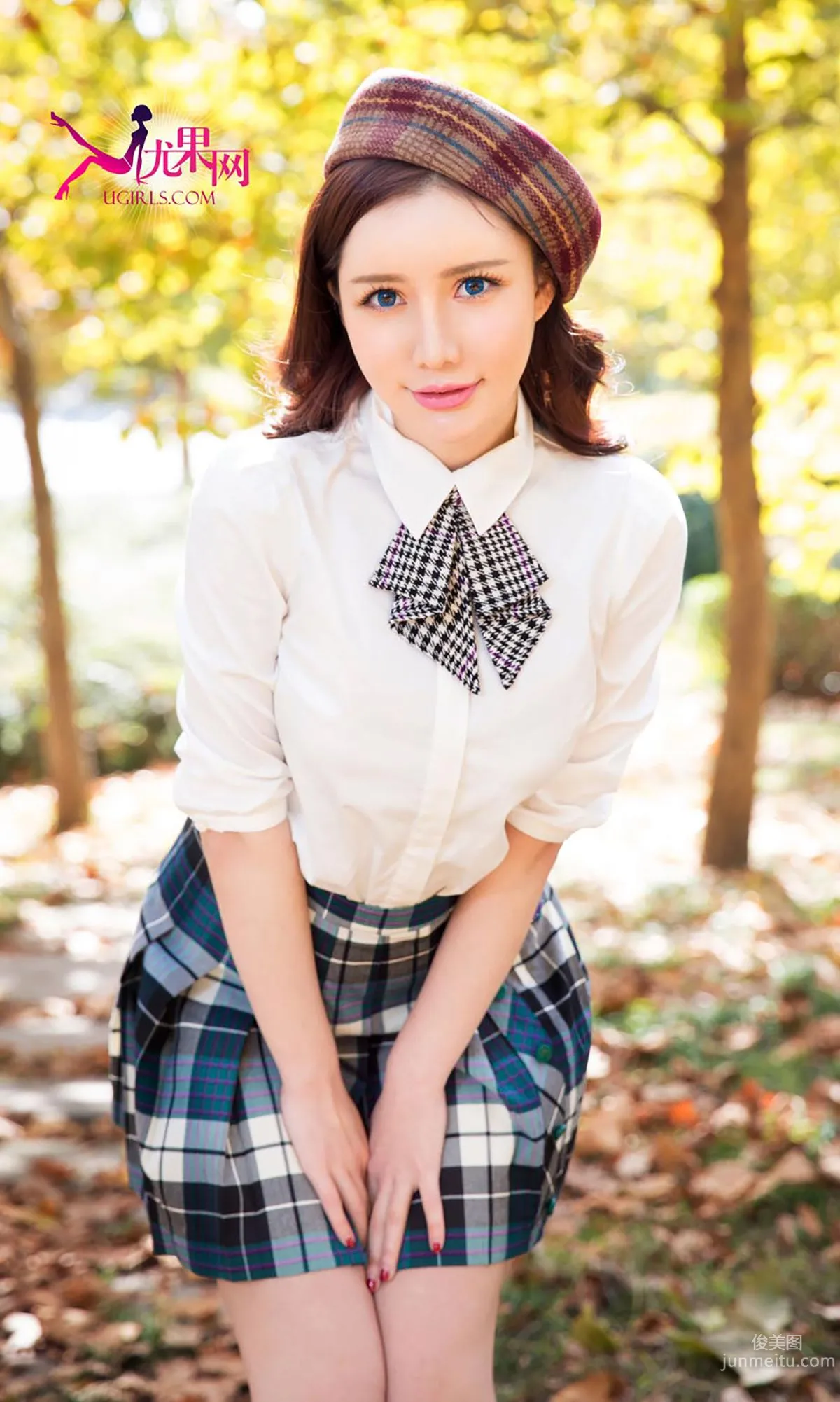 Chen Baola, Empty Autumn Sky [Ugirls App] No.165 Photo Set photo 7