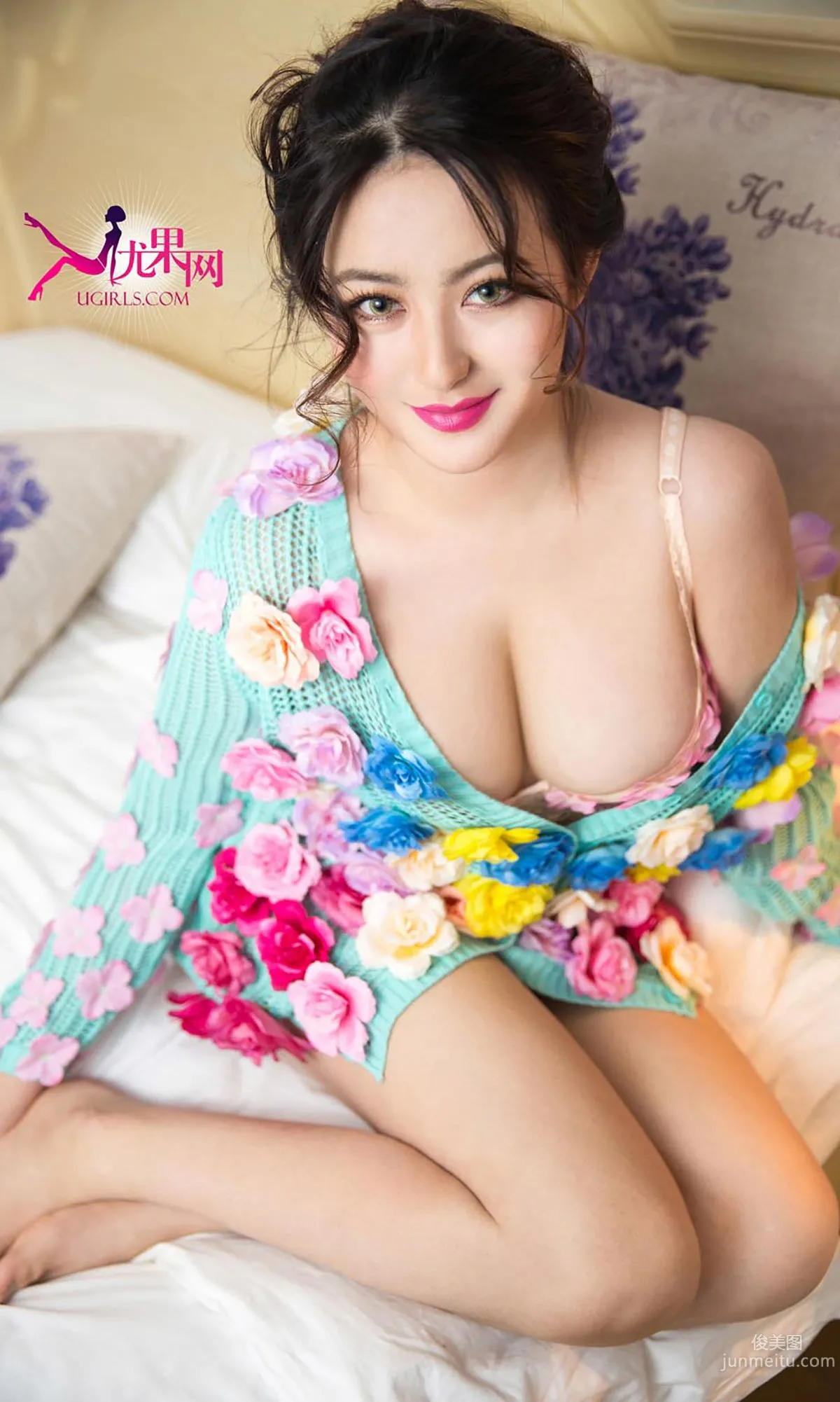 Yi Man, Bursting with Joy [Ugirls App] No.201 Photo Set photo 7