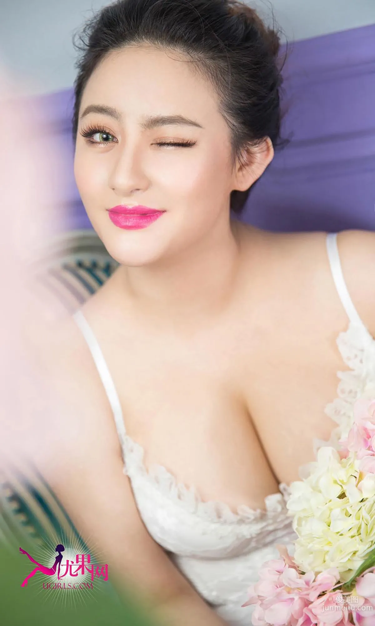 Yi Man, Bursting with Joy [Ugirls App] No.201 Photo Set photo 24