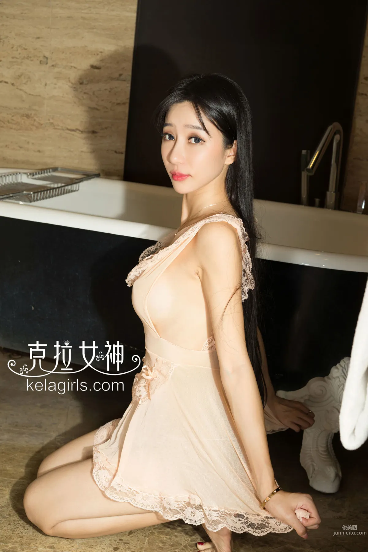 Wu Qianqian, Apron, Spring Light, [Kelagirls] Photo Set photo 11