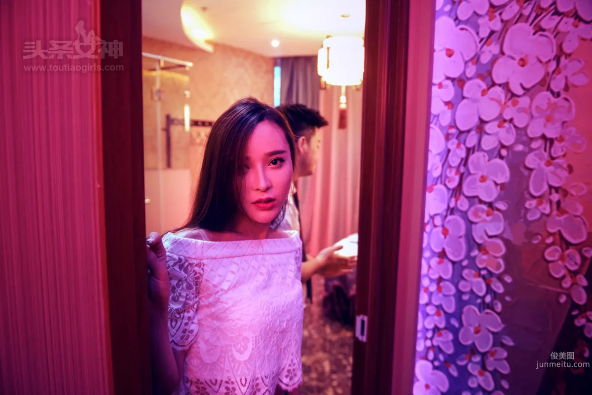 Ai Xiaoqing Goddess Visits Shop Water Platinum Palace Chapter [TouTiao Goddess] Photo Set photo 8