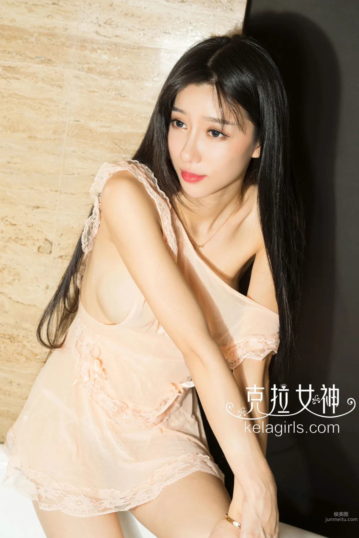 Wu Qianqian, Apron, Spring Light, [Kelagirls] Photo Set photo 16