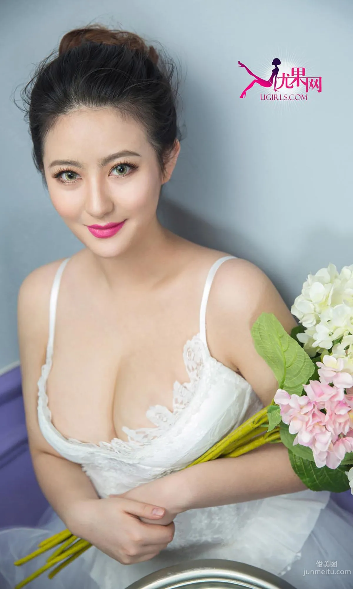 Yi Man, Bursting with Joy [Ugirls App] No.201 Photo Set photo 29