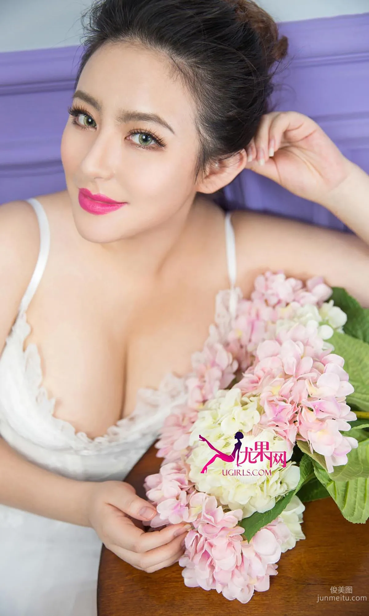 Yi Man, Bursting with Joy [Ugirls App] No.201 Photo Set photo 25