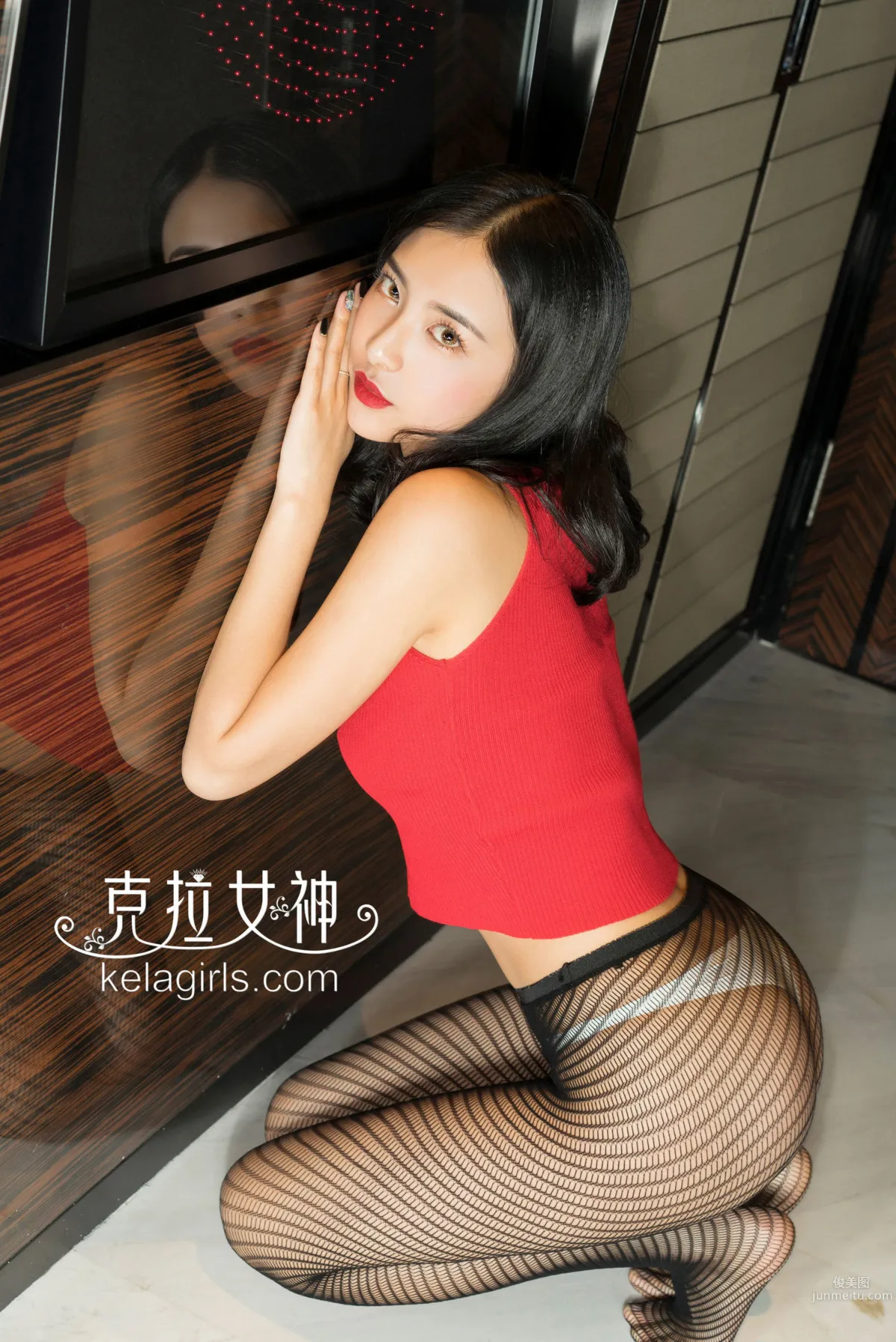 淩雪《纏絲繞網》 [克拉女神] 寫真集 6