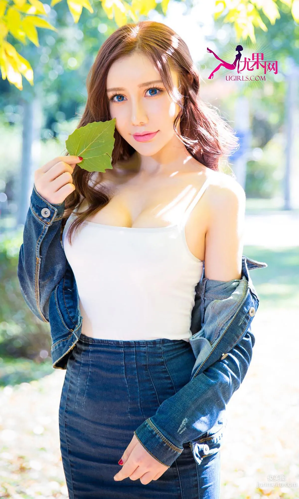Chen Baola, Empty Autumn Sky [Ugirls App] No.165 Photo Set photo 38