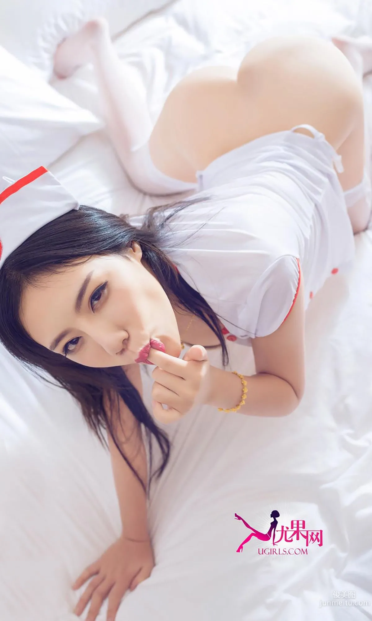 Mo Yu "Uniform Temptation" [Ugirls App] No.100 Photo Set photo 12