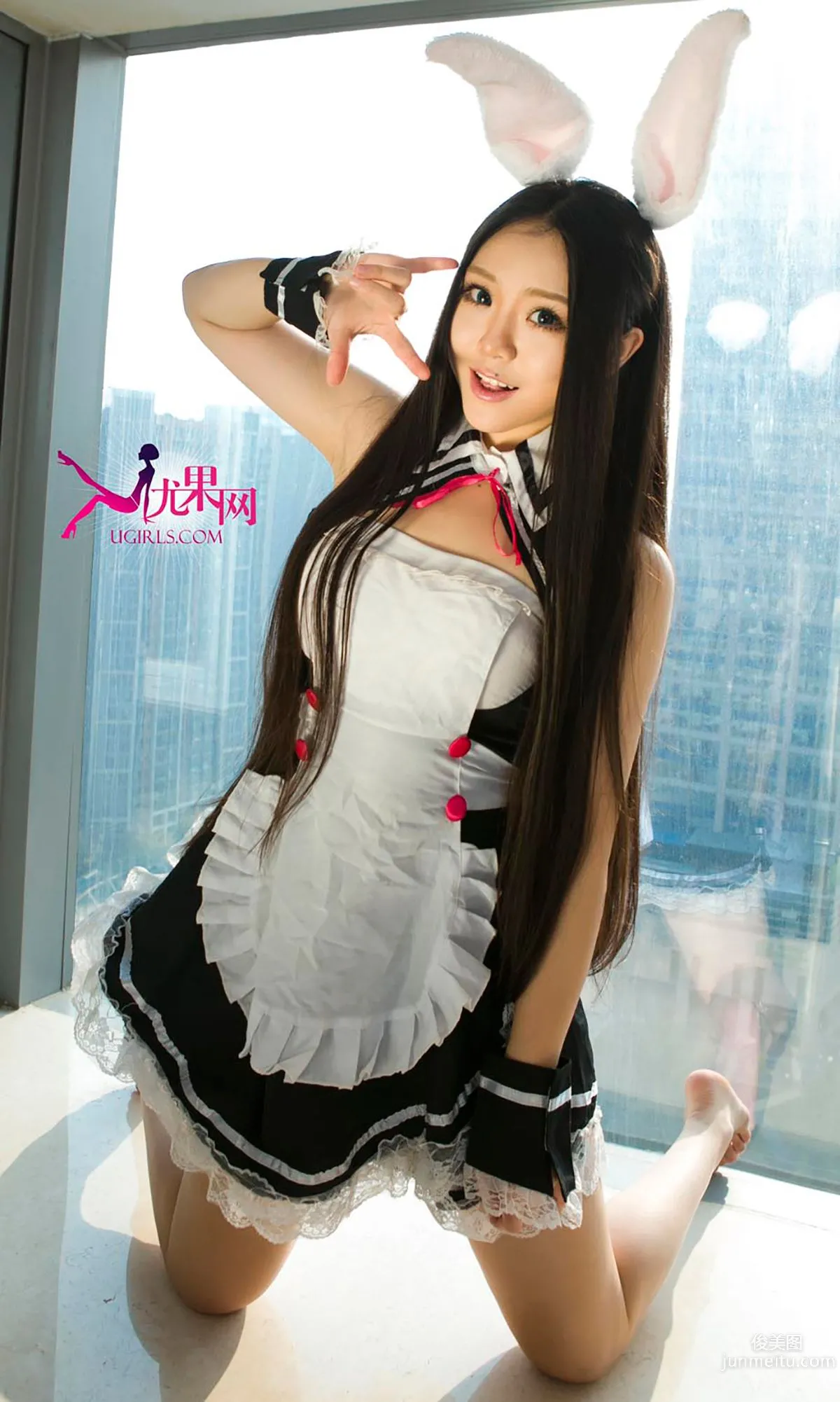 许文婷《卡哇伊的萌兔兔》 [爱尤物Ugirls] No.172 写真集9