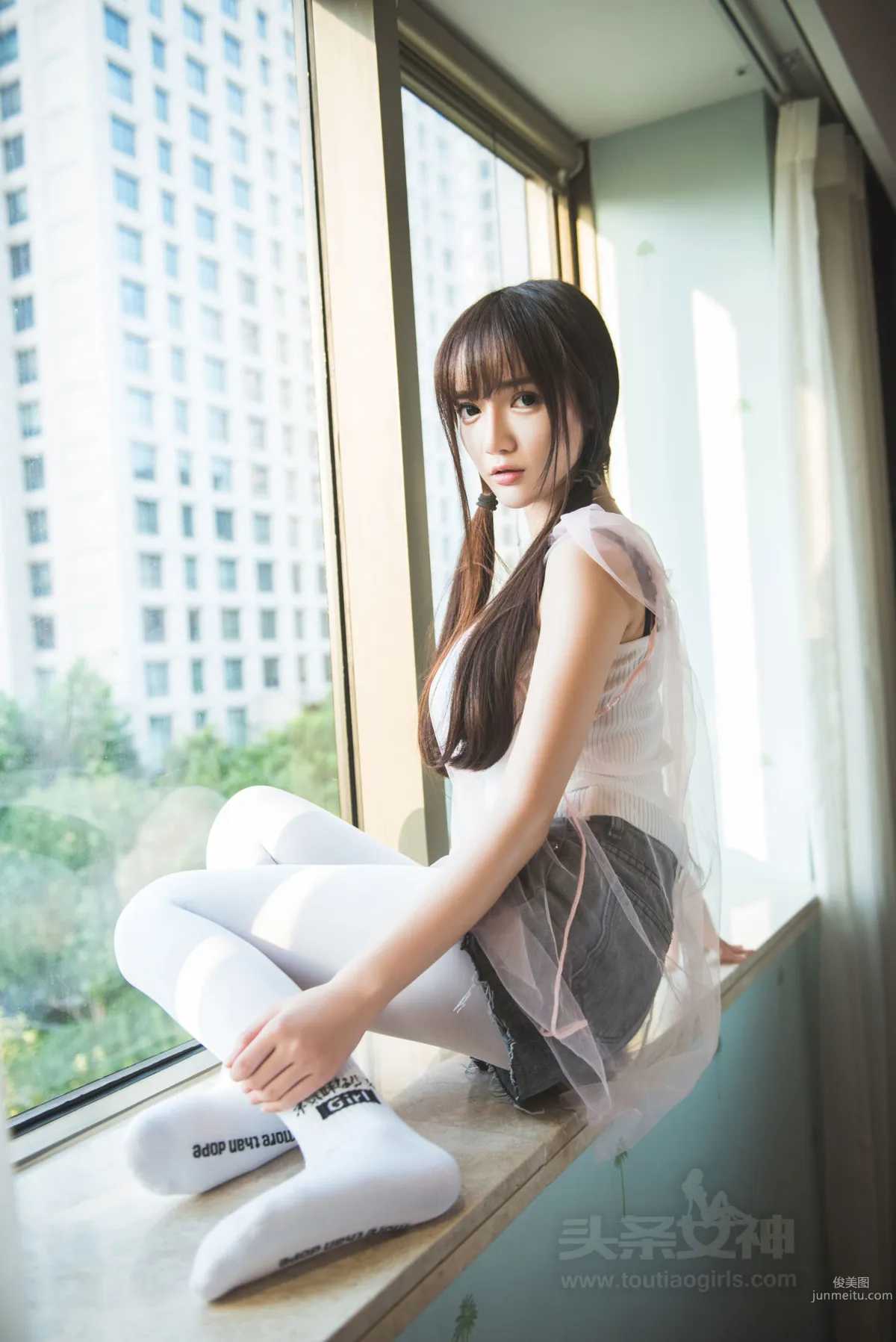 Xiao Rujing White Socks Human Story [TouTiao Goddess] Photo Set photo 10