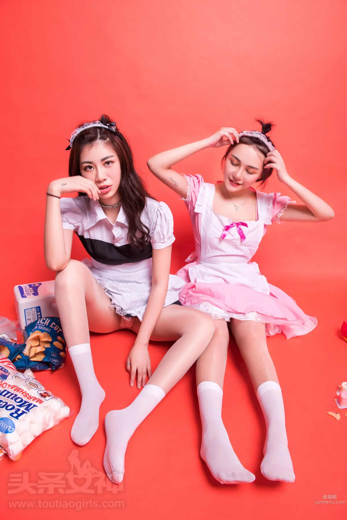 悅悅&奧利《保姆零食快樂時光奧利奧》 [頭條女神] 寫真集 11