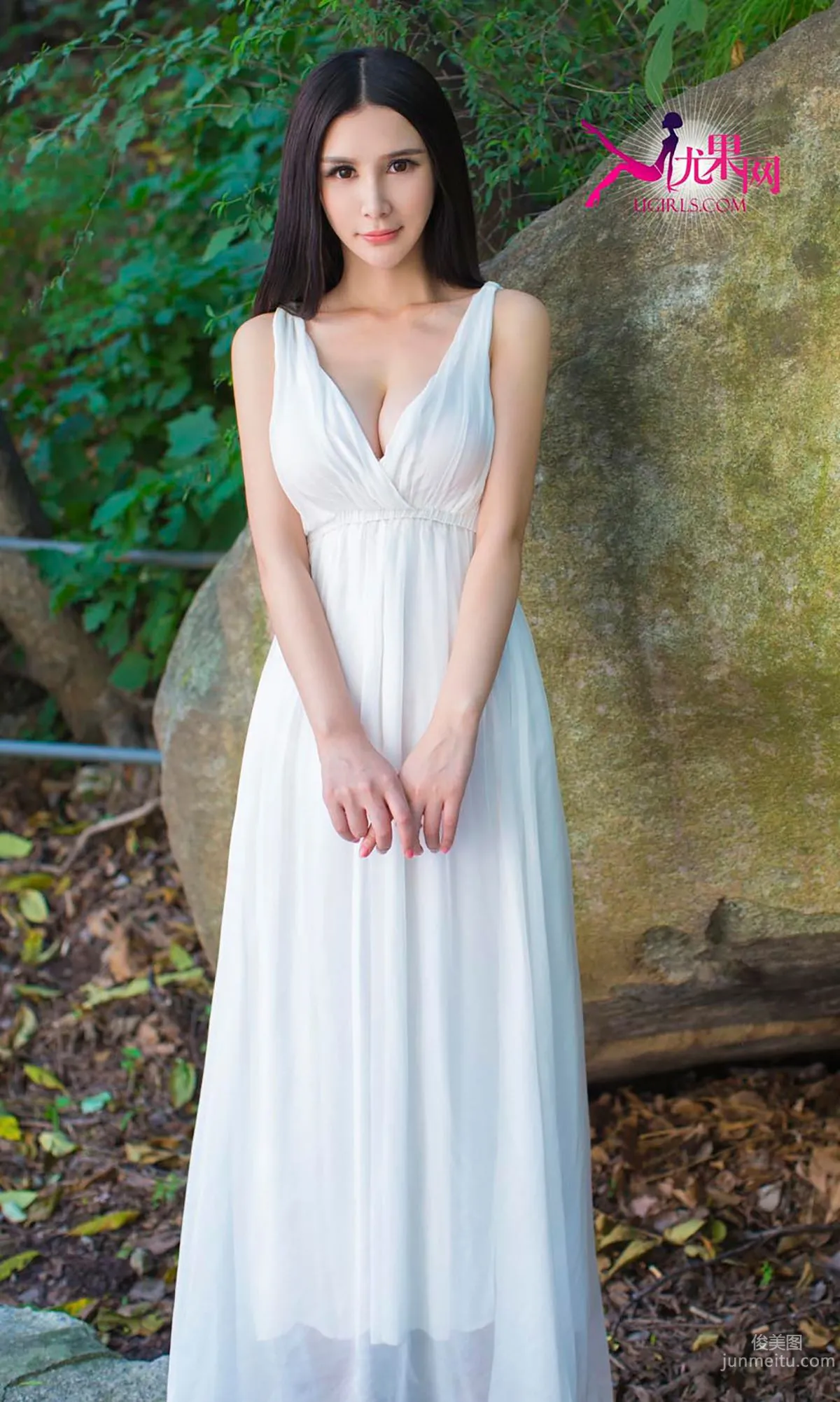 Gu Xinyi, Wind Blows the Fairy Fluttering and Rising [Ugirls App] No.139 Photo Set photo 30