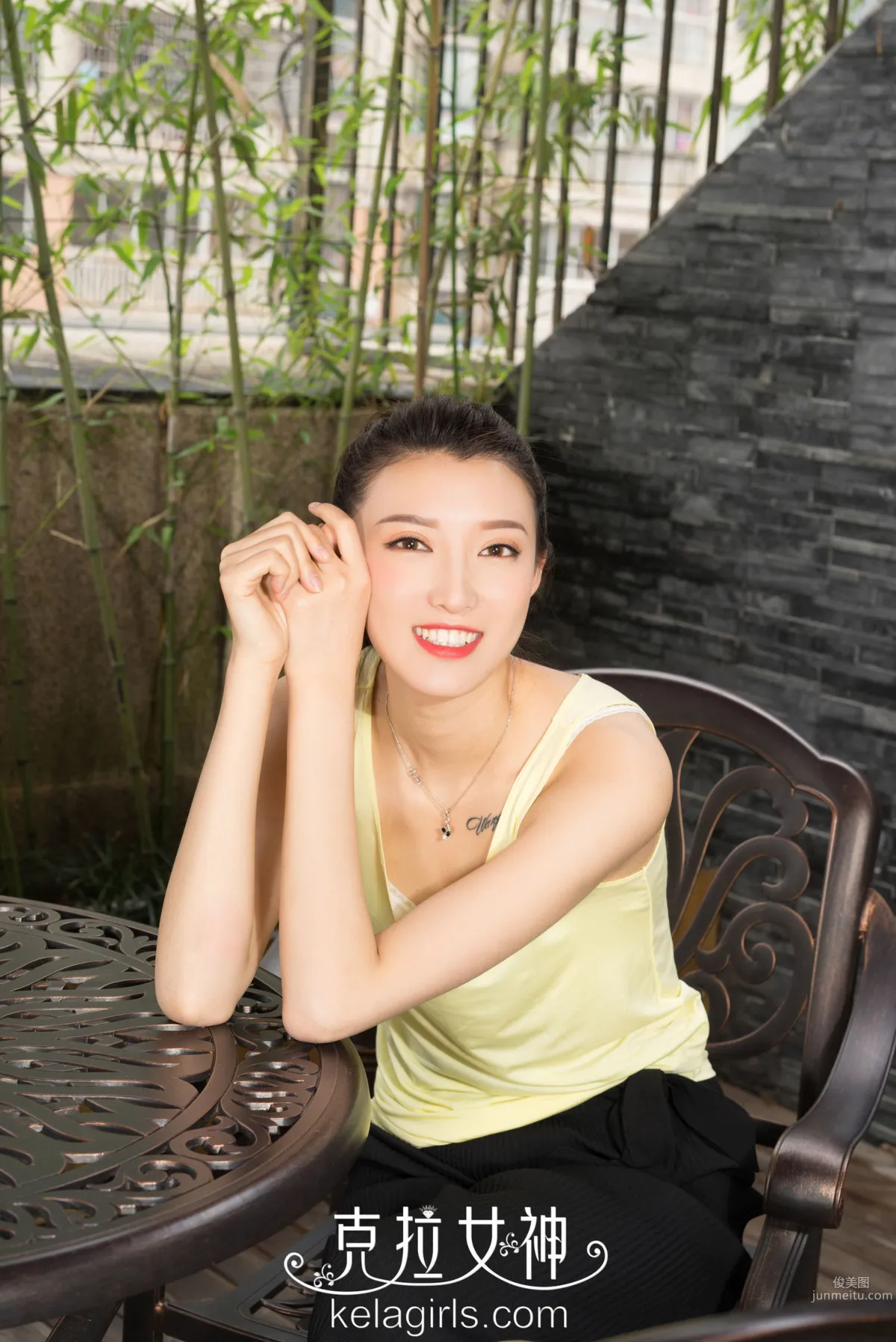 Zhao Yujing Jiangnan Misty Rain Charm [Kelagirls] Photo Set photo 12