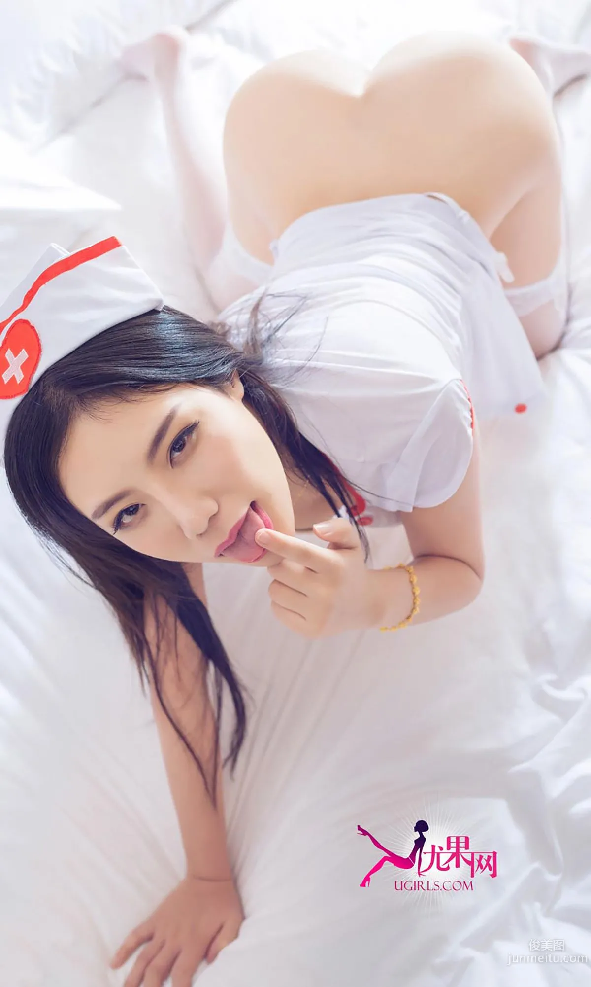 Mo Yu "Uniform Temptation" [Ugirls App] No.100 Photo Set photo 13