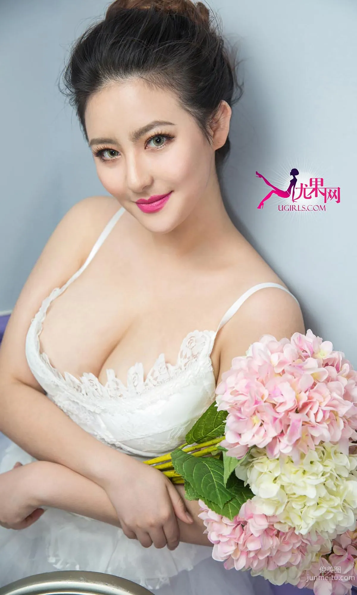 Yi Man, Bursting with Joy [Ugirls App] No.201 Photo Set photo 28