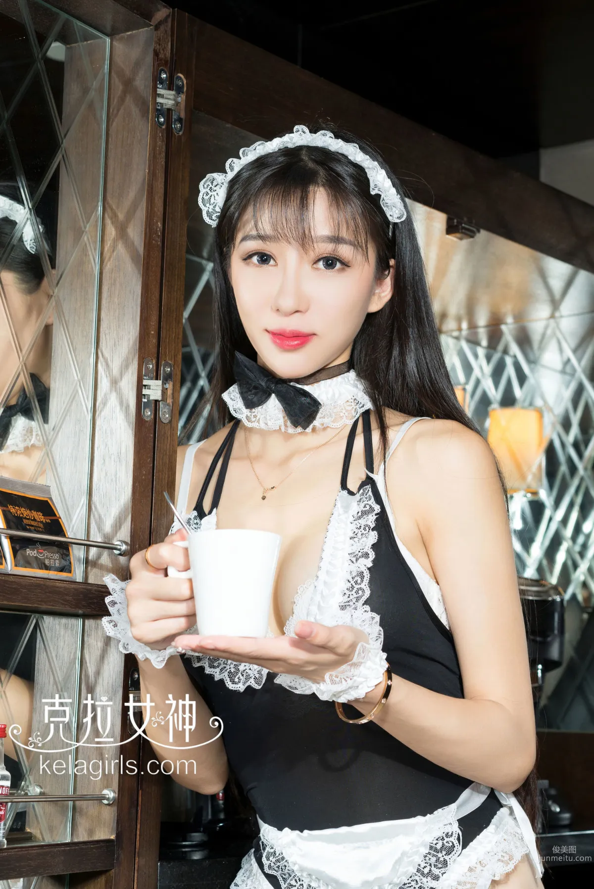 Wu Qianqian, Tempting Maid Doll, [Kelagirls] Photo Set photo 6