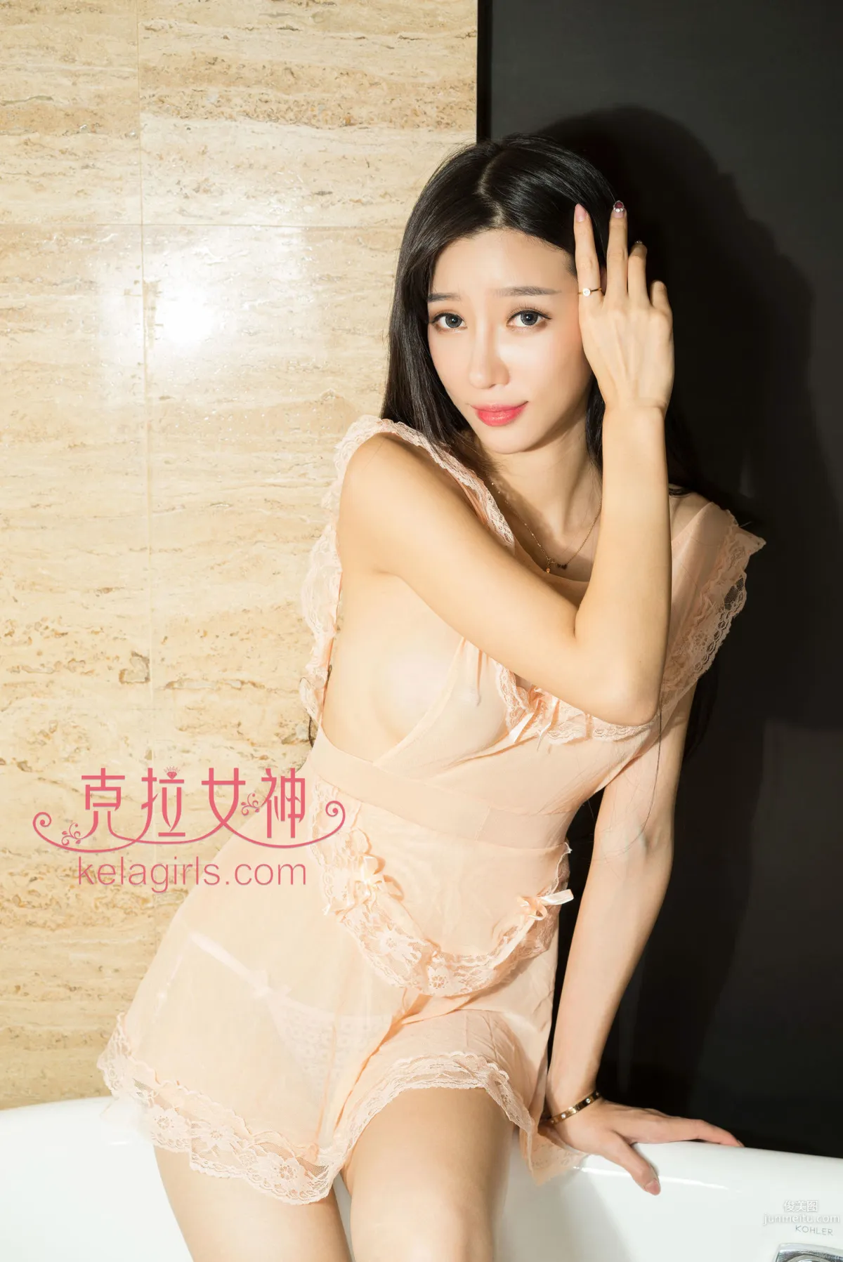 Wu Qianqian, Apron, Spring Light, [Kelagirls] Photo Set photo 15