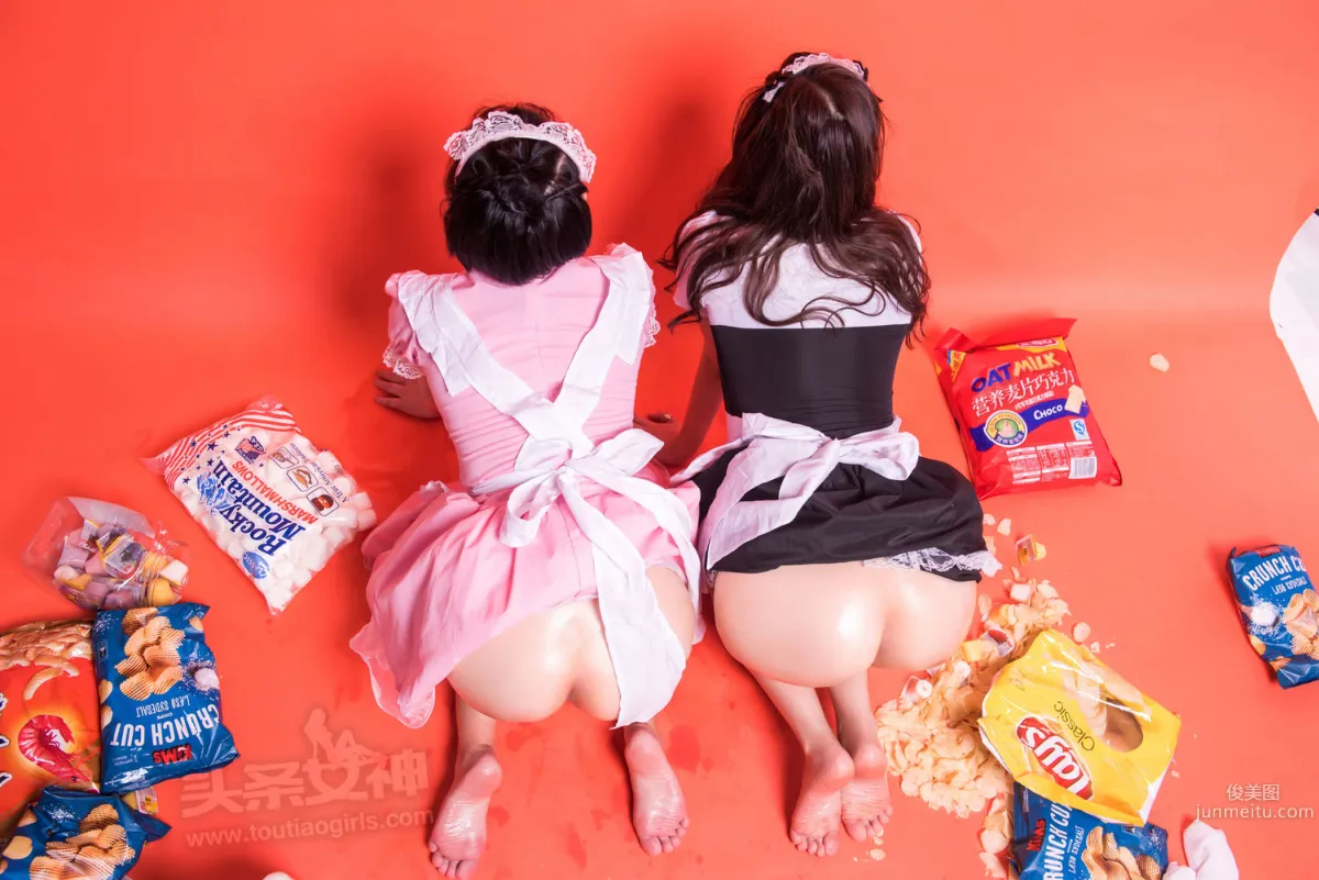悅悅&奧利《保姆零食快樂時光奧利奧》 [頭條女神] 寫真集 31