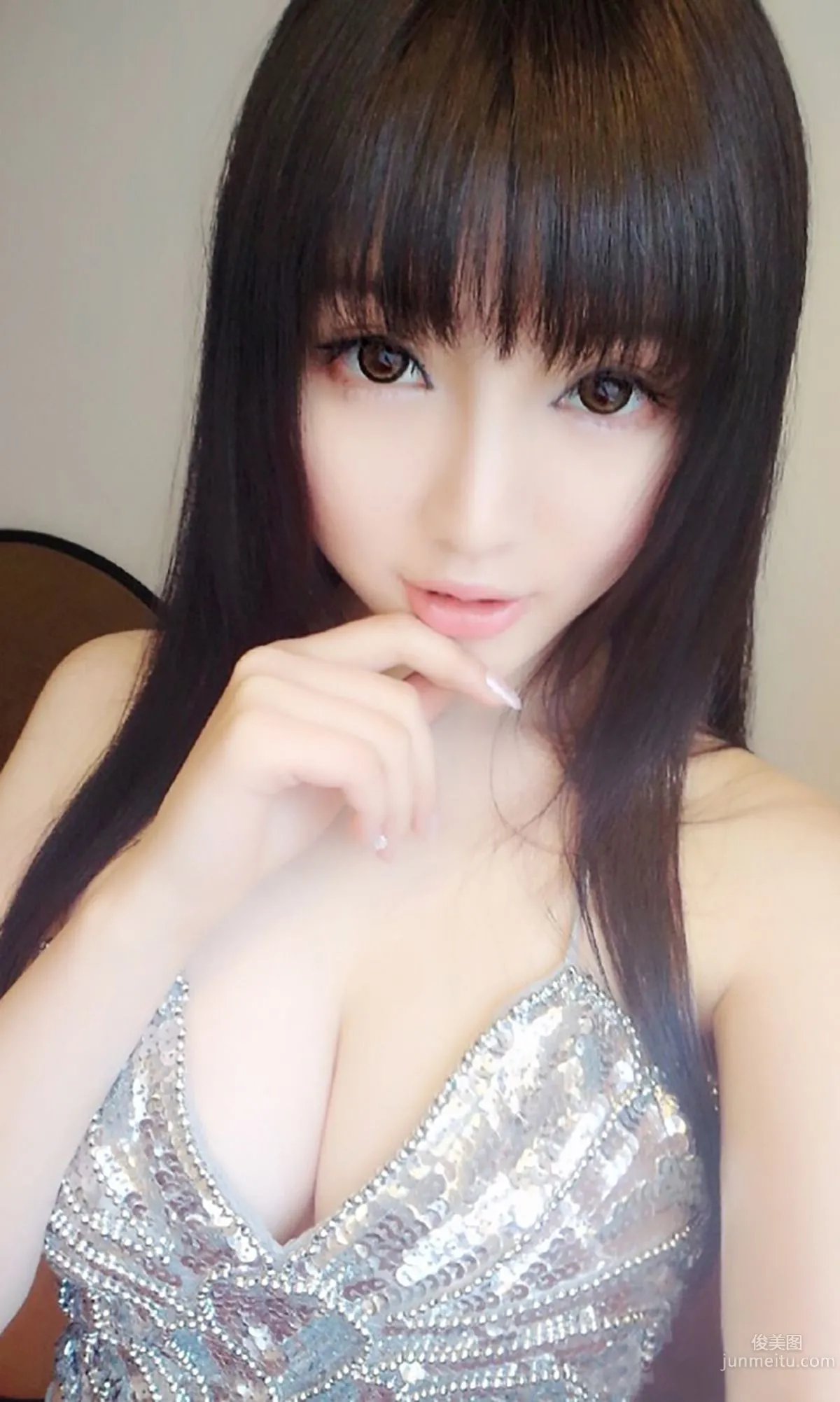 Mini Dameng Meng, Baby Face and Big Bust, Instantly Kills Otaku [Ugirls App] No.025 Photo Set photo 3