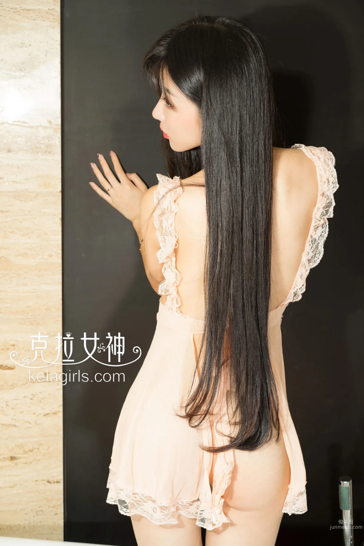 Wu Qianqian, Apron, Spring Light, [Kelagirls] Photo Set photo 20