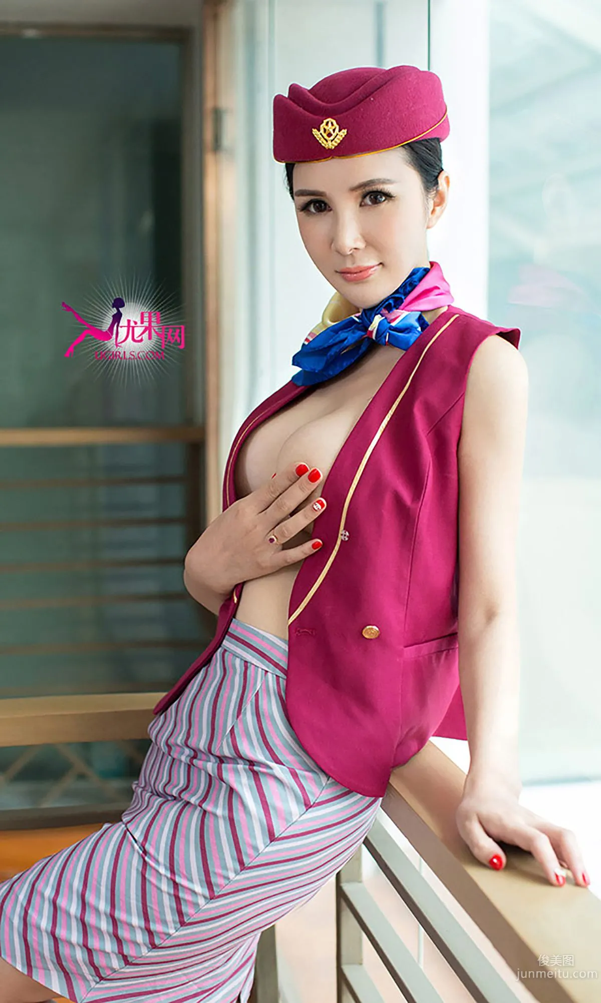 Gu Xinyi, Nine to Five, True Colors Performance [Ugirls App Ai Youwu] No.097 Photo Set photo 9