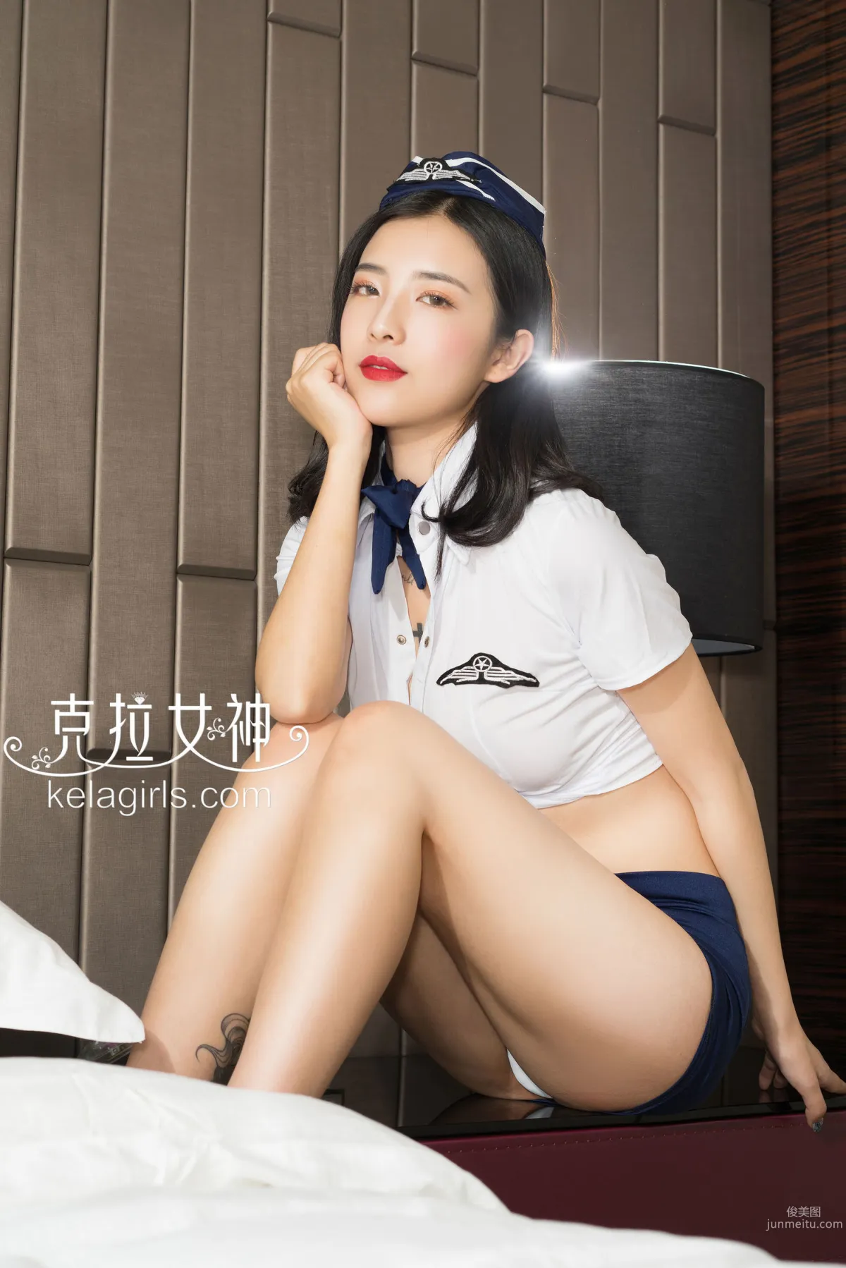 凌雪《绝密飞行计划》 [克拉女神] 写真集5