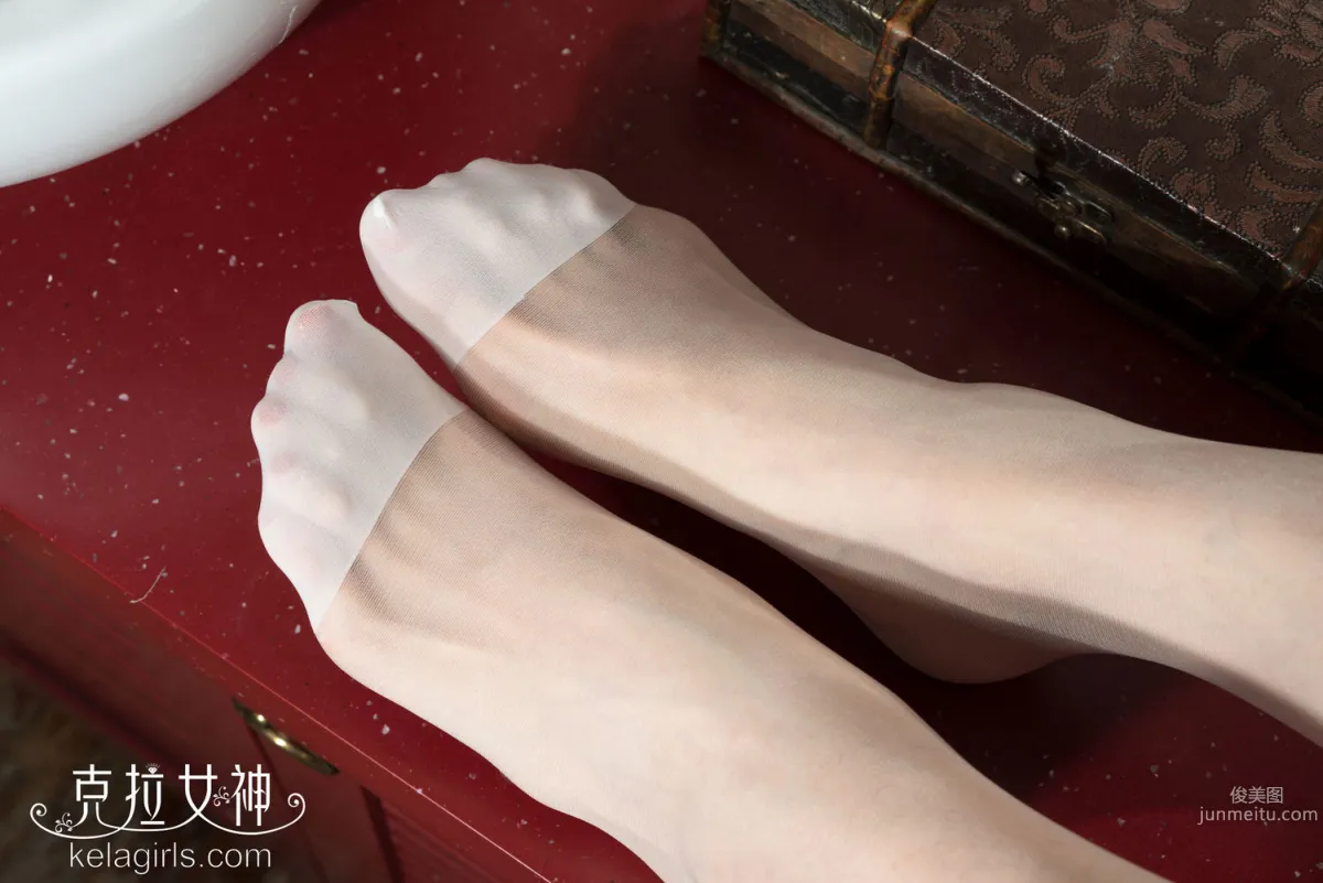 王睿《银丝巧足》 [克拉女神] 写真集8