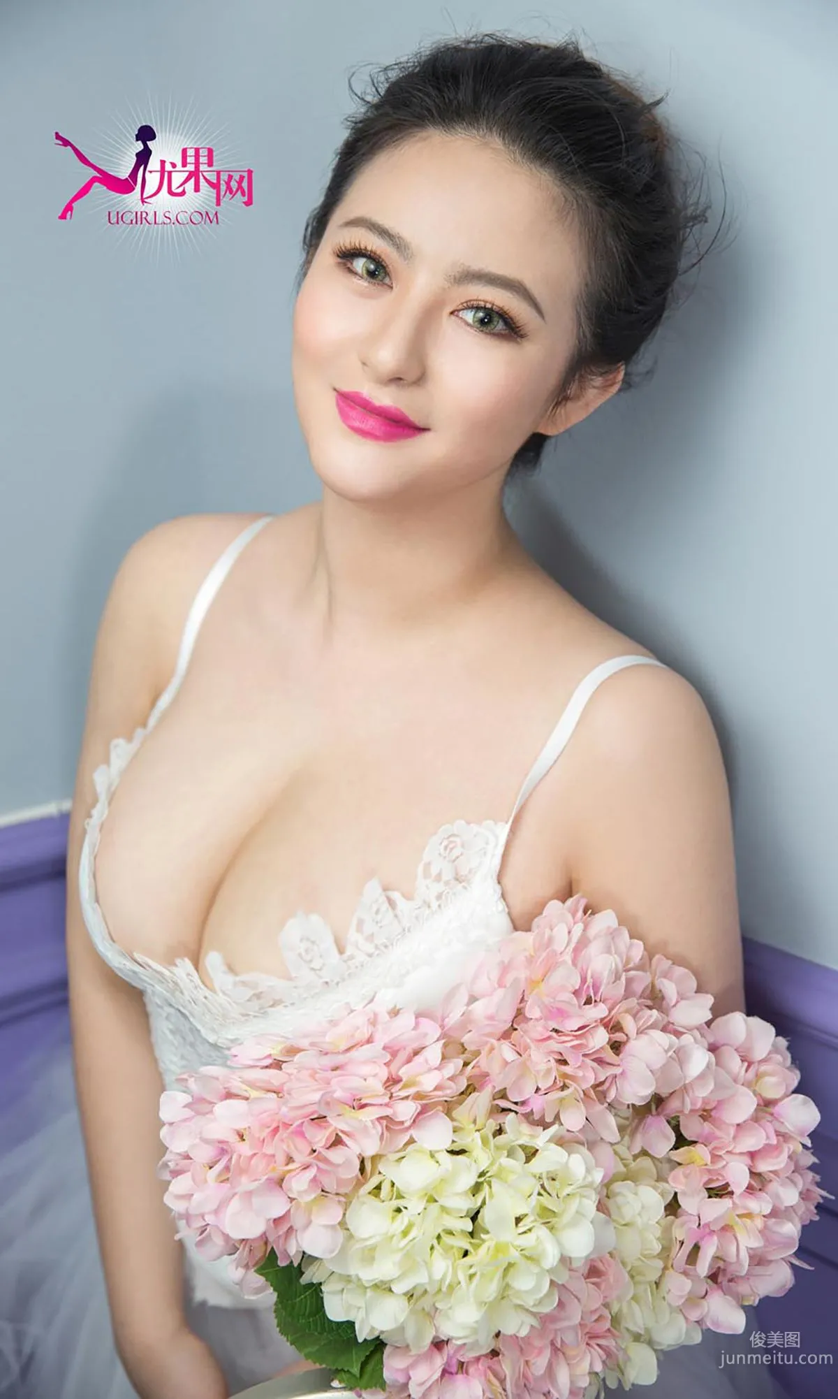 Yi Man, Bursting with Joy [Ugirls App] No.201 Photo Set photo 27