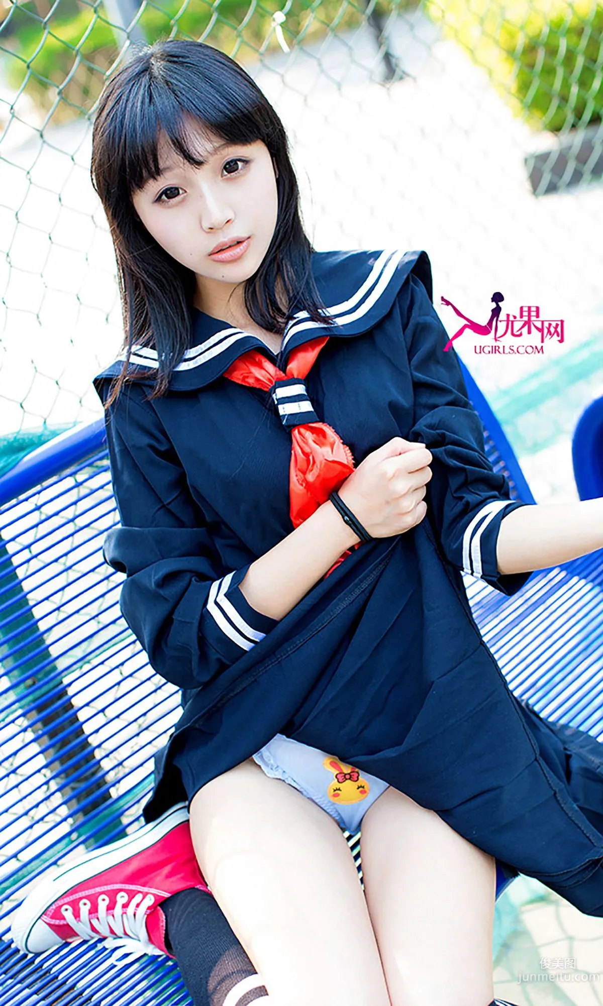 COCO, Qi Beibei, Han Zixuan, Graduation Memorial Album, [Ugirls] No.070, Photo Set photo 5