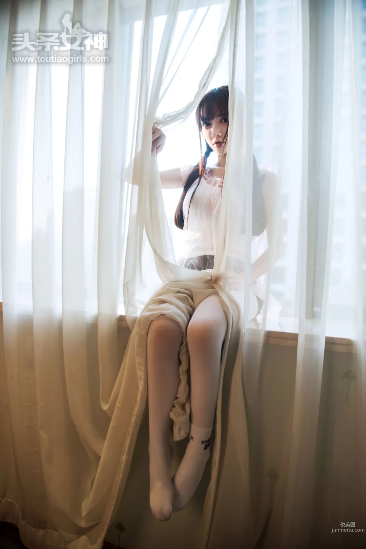 Xiao Rujing White Socks Human Story [TouTiao Goddess] Photo Set photo 12
