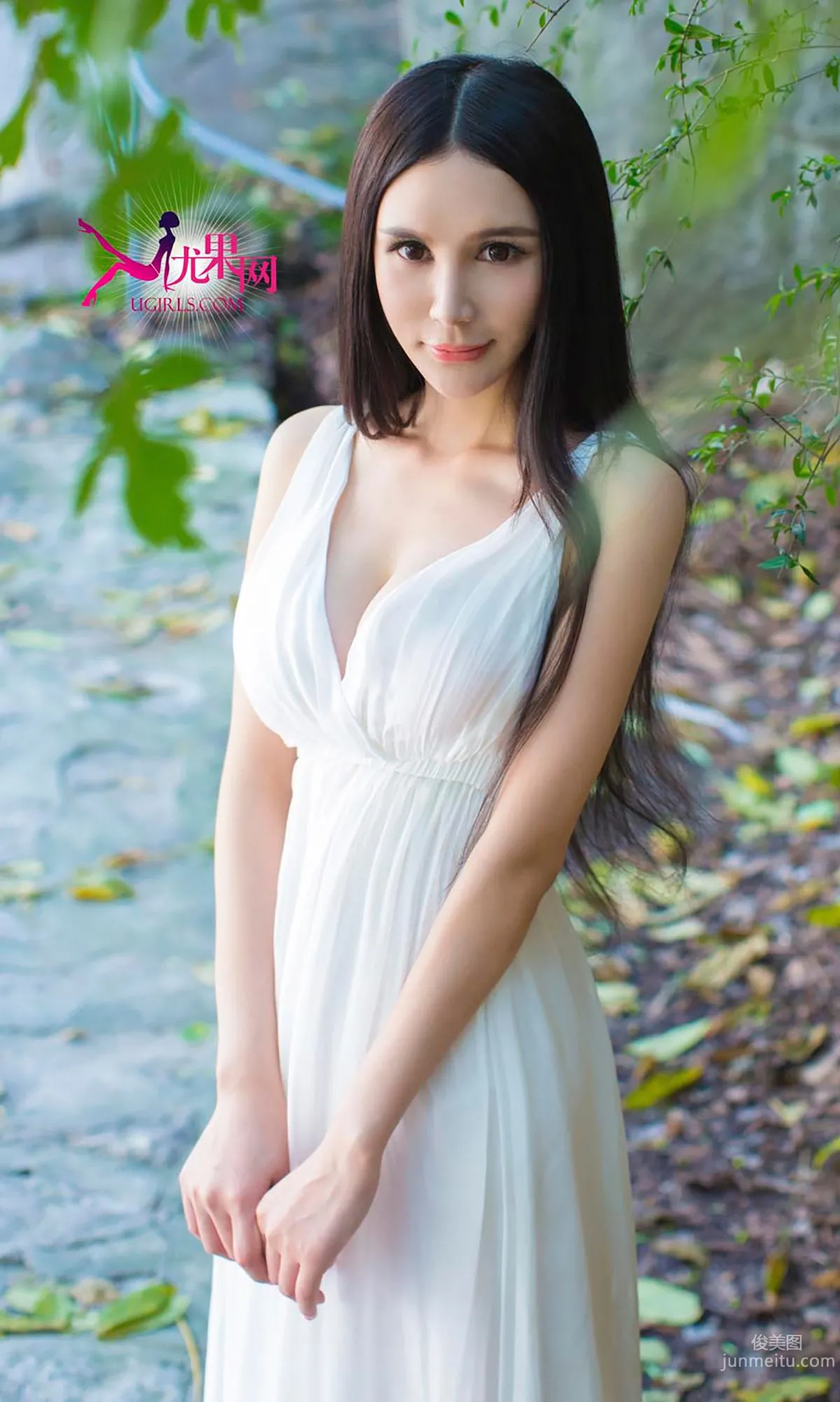 Gu Xinyi, Wind Blows the Fairy Fluttering and Rising [Ugirls App] No.139 Photo Set photo 5