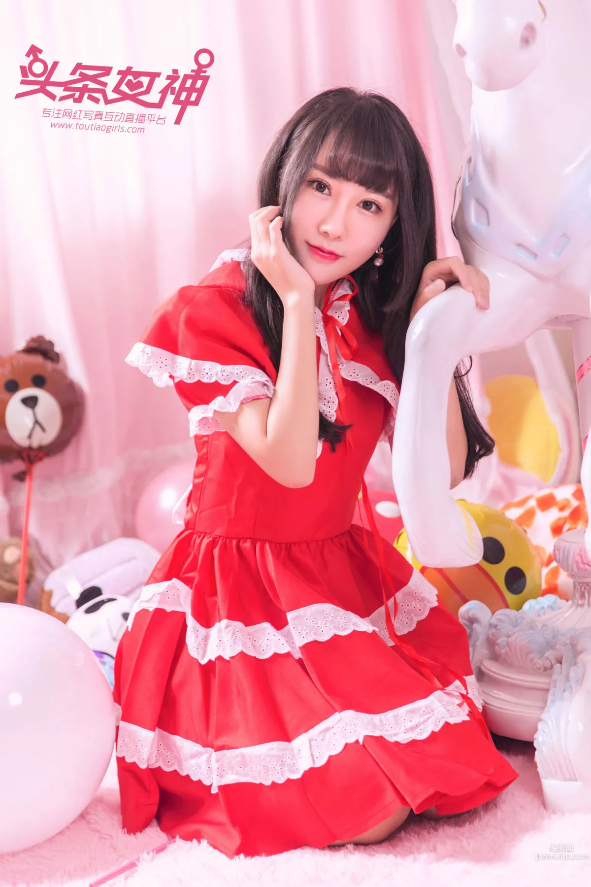 笑笑《旋转木马》 [头条女神] 写真集3