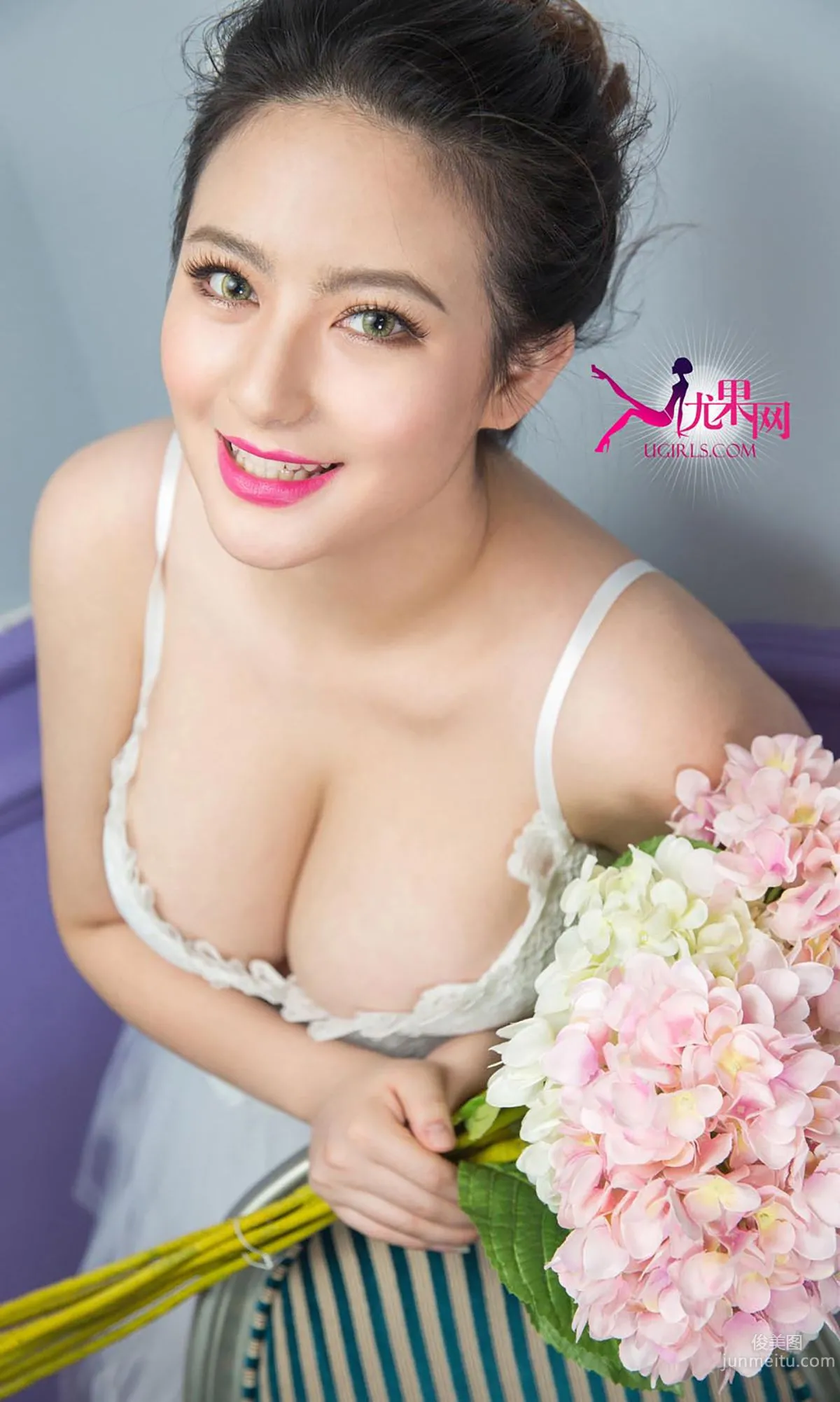 Yi Man, Bursting with Joy [Ugirls App] No.201 Photo Set photo 9