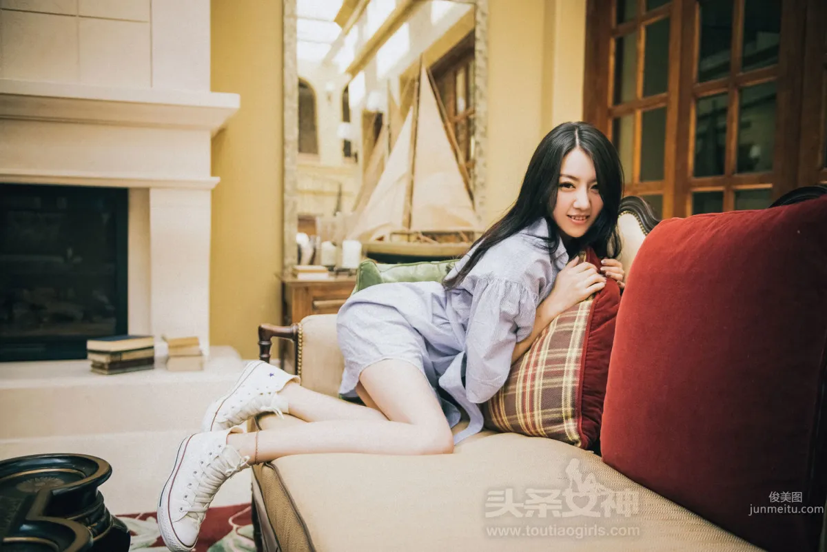 丹丹《爱在深秋》 [头条女神] 写真集5