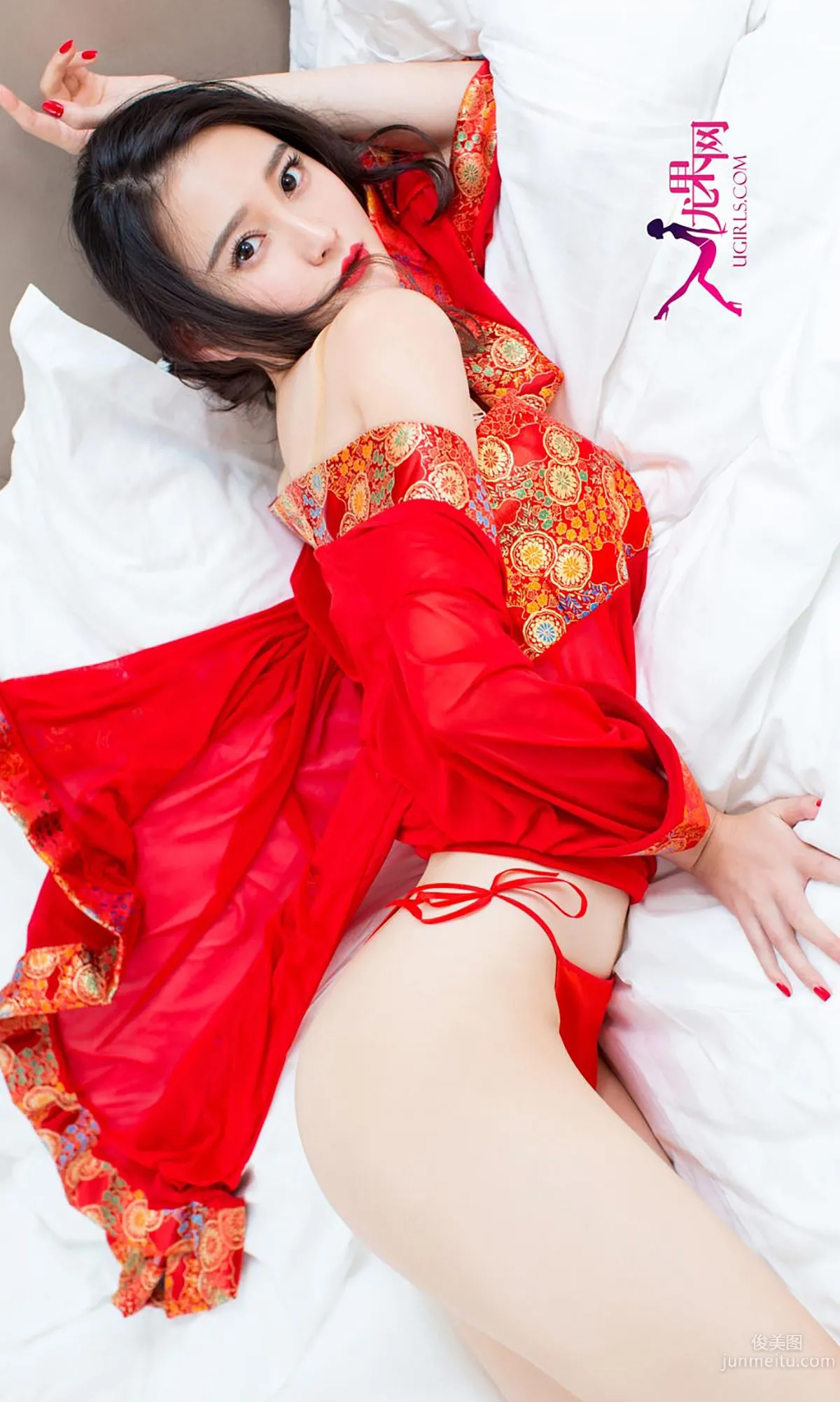 Xiao Xiao Fairy in the Painting, Mirror Flower Affinity [Ugirls] No.193 Photo Set photo 31