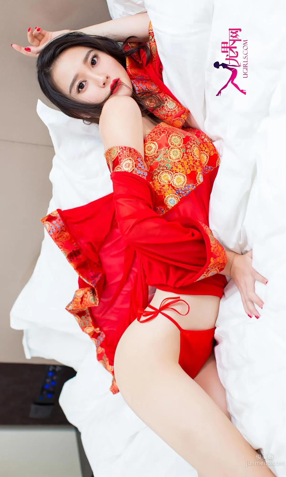 Xiao Xiao Fairy in the Painting, Mirror Flower Affinity [Ugirls] No.193 Photo Set photo 32