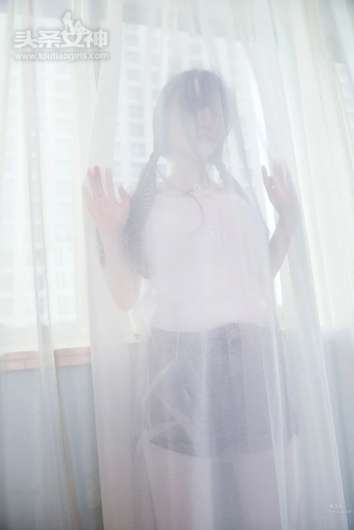 Xiao Rujing White Socks Human Story [TouTiao Goddess] Photo Set photo 8