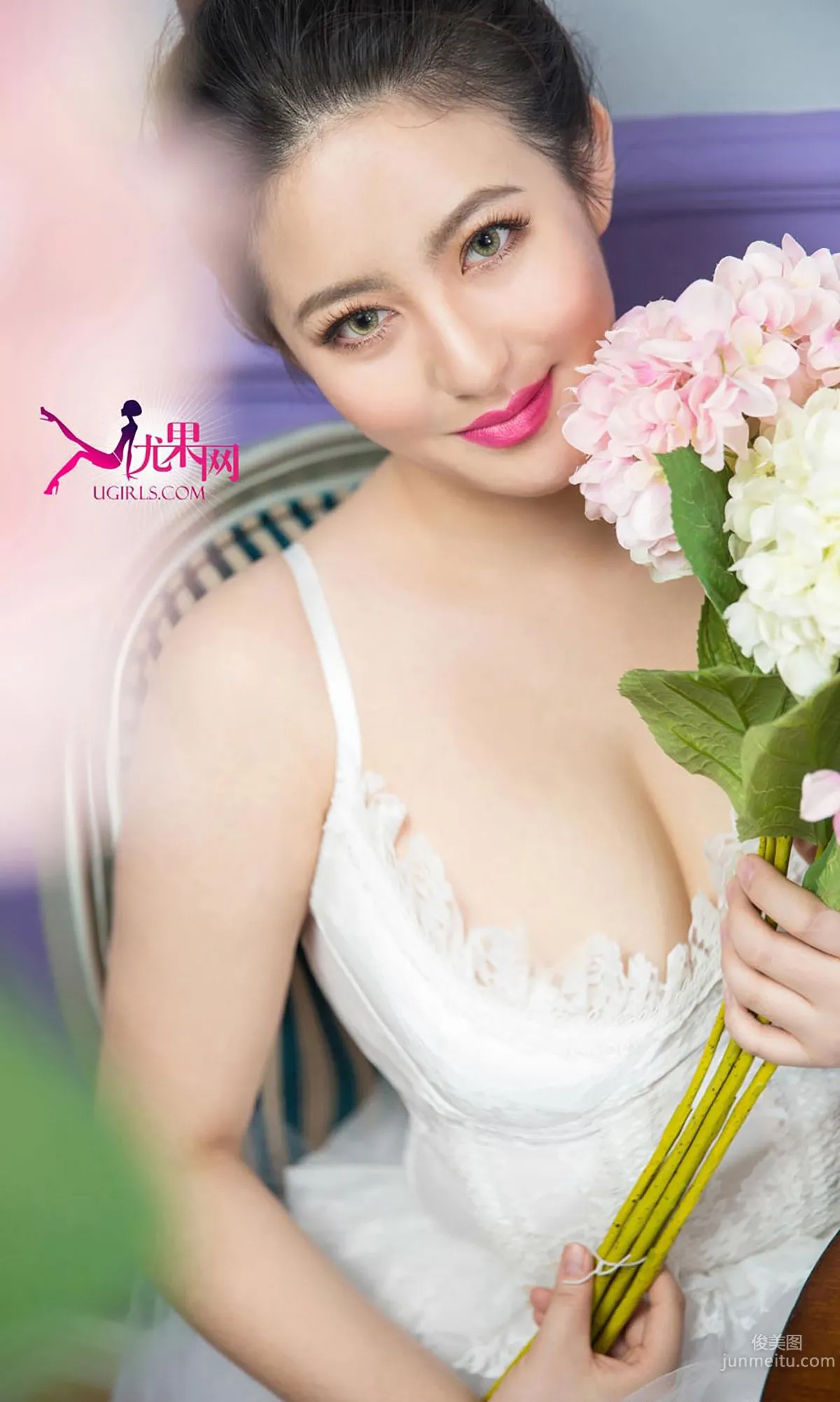 Yi Man, Bursting with Joy [Ugirls App] No.201 Photo Set photo 22