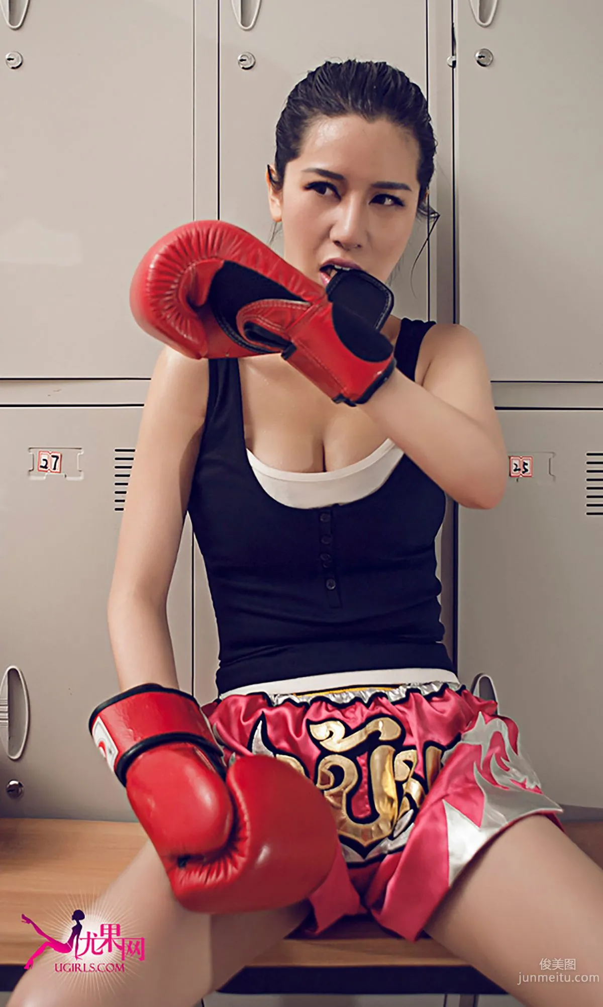 Du Qiao "Sexy Boxer" [Ugirls App] No.007 Photo Set photo 27