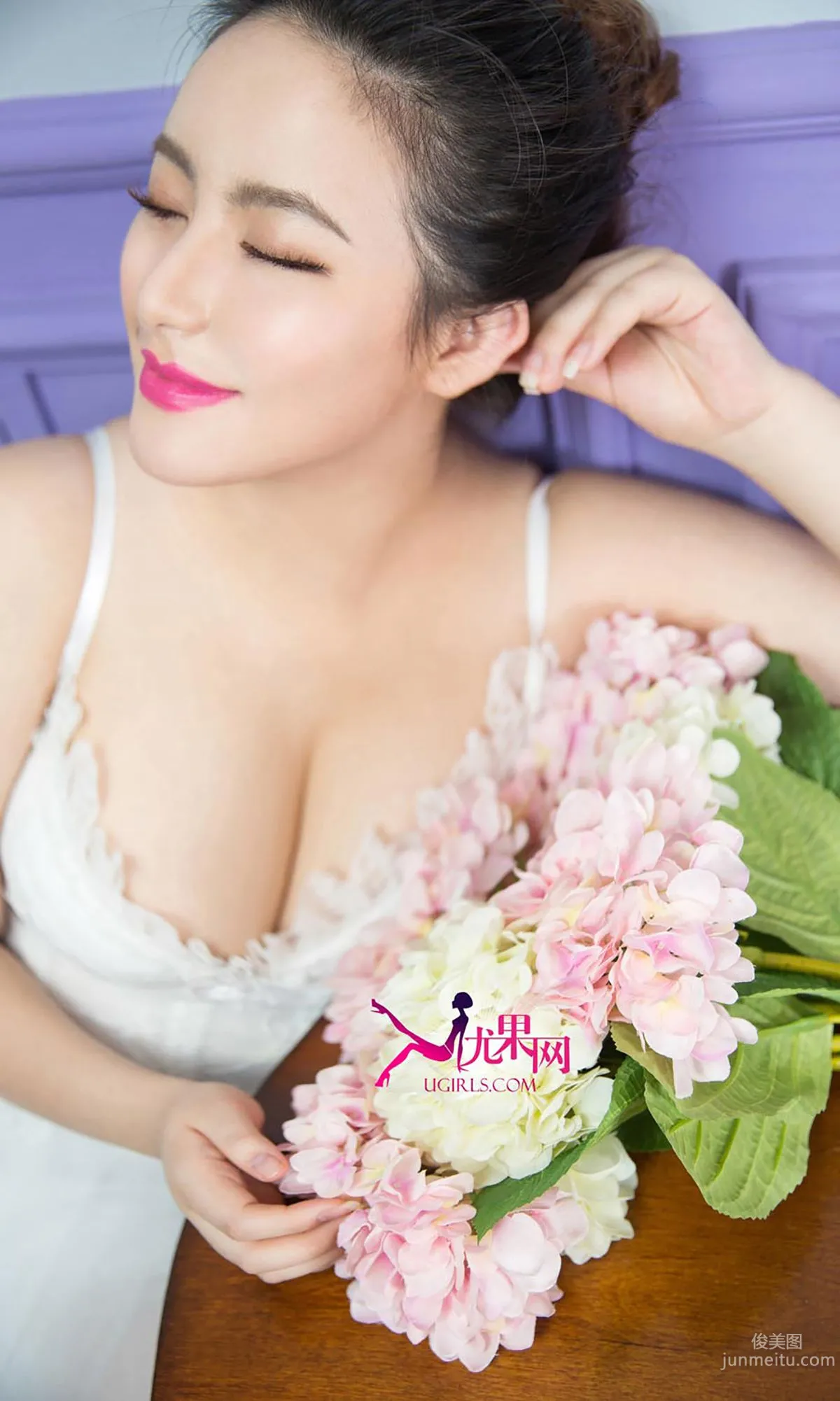 Yi Man, Bursting with Joy [Ugirls App] No.201 Photo Set photo 26