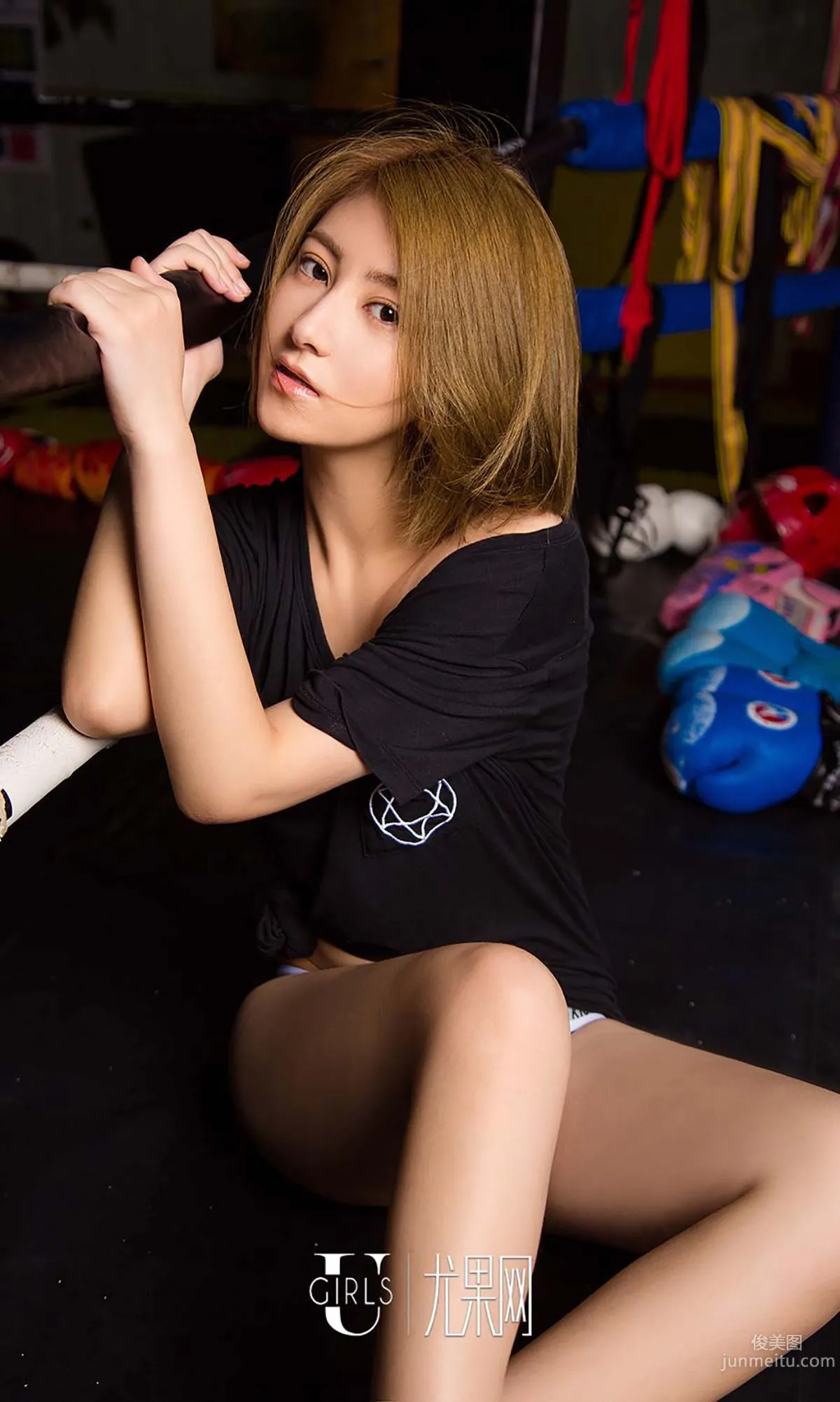 Zhao Xi 'Pink Fist Strike' [Ugirls App] No.472 Photo Set photo 19